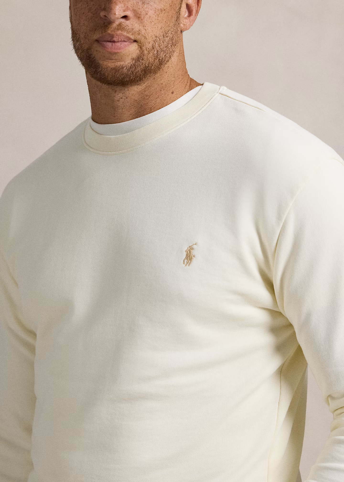 Sweatshirt aus Loopback-Fleece - RALPH LAUREN OUTLET