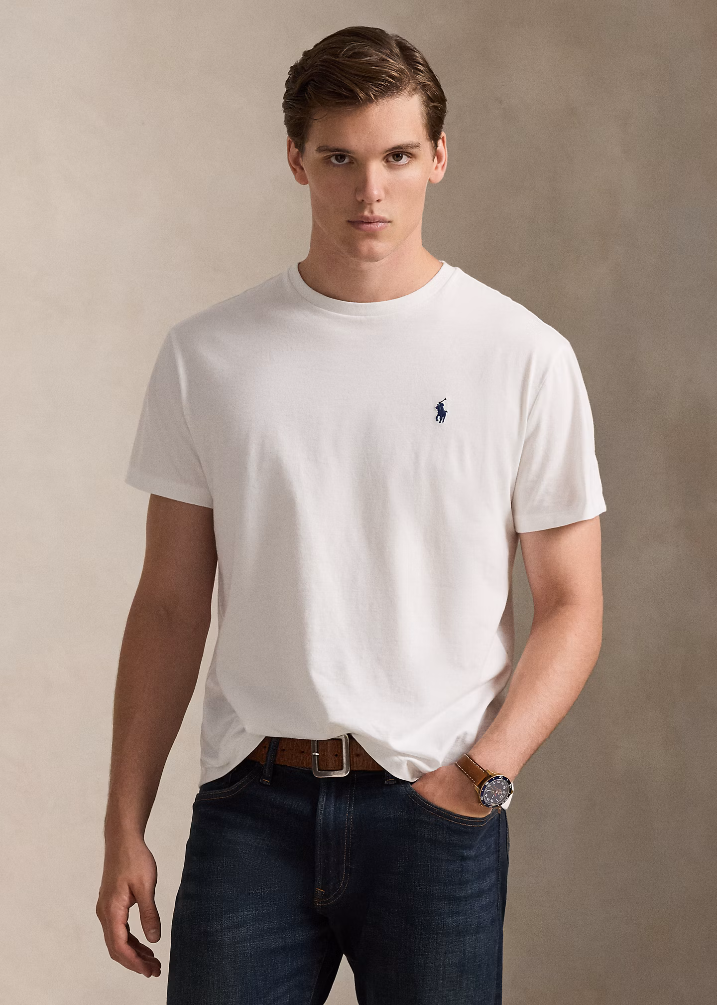 Classic-Fit T-Shirt aus Jersey - RALPH LAUREN OUTLET