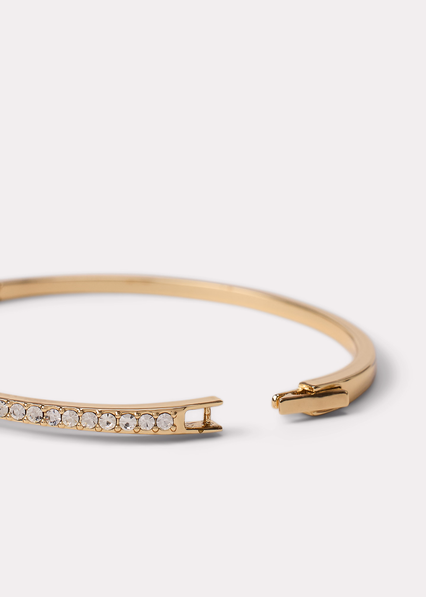 Vergoldeter Pavé-Scharnierarmreif - RALPH LAUREN OUTLET