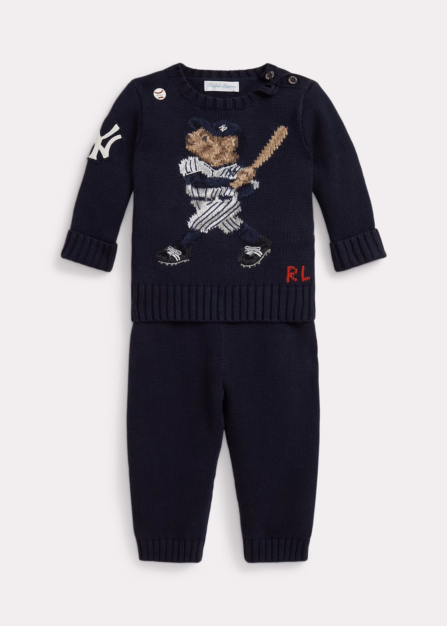 Pullover Polo RL Yankees und Hose - RALPH LAUREN OUTLET