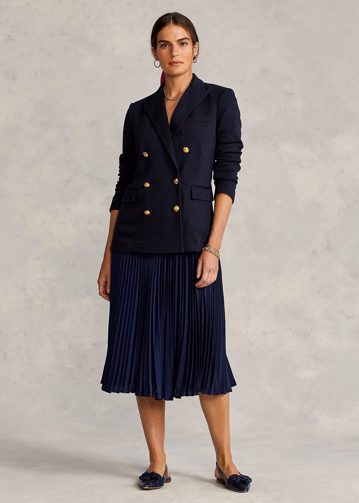 Zweireihiger Jerseyblazer - RALPH LAUREN OUTLET