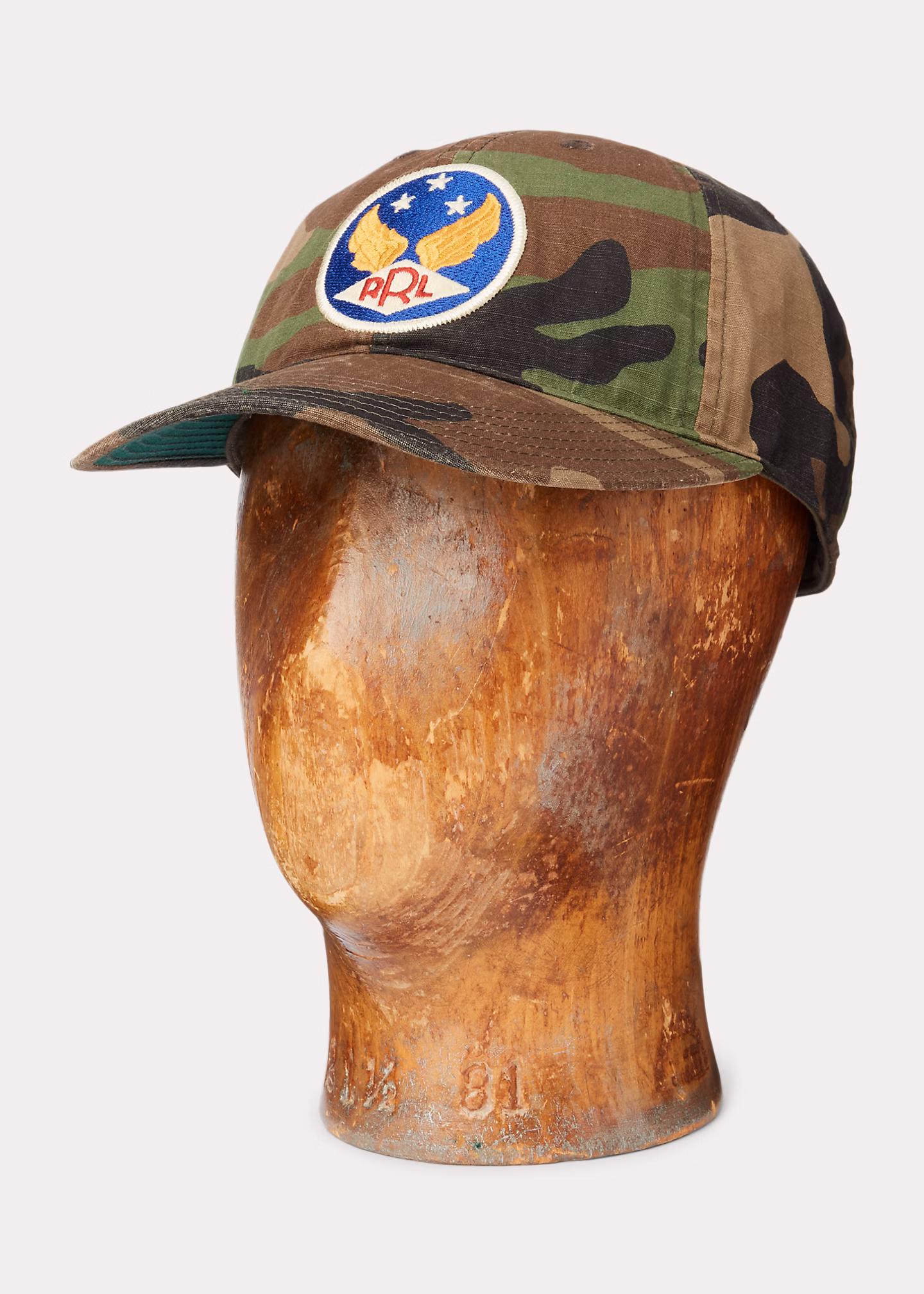 Camouflage-Baseballkappe mit Flügellogo - RALPH LAUREN OUTLET