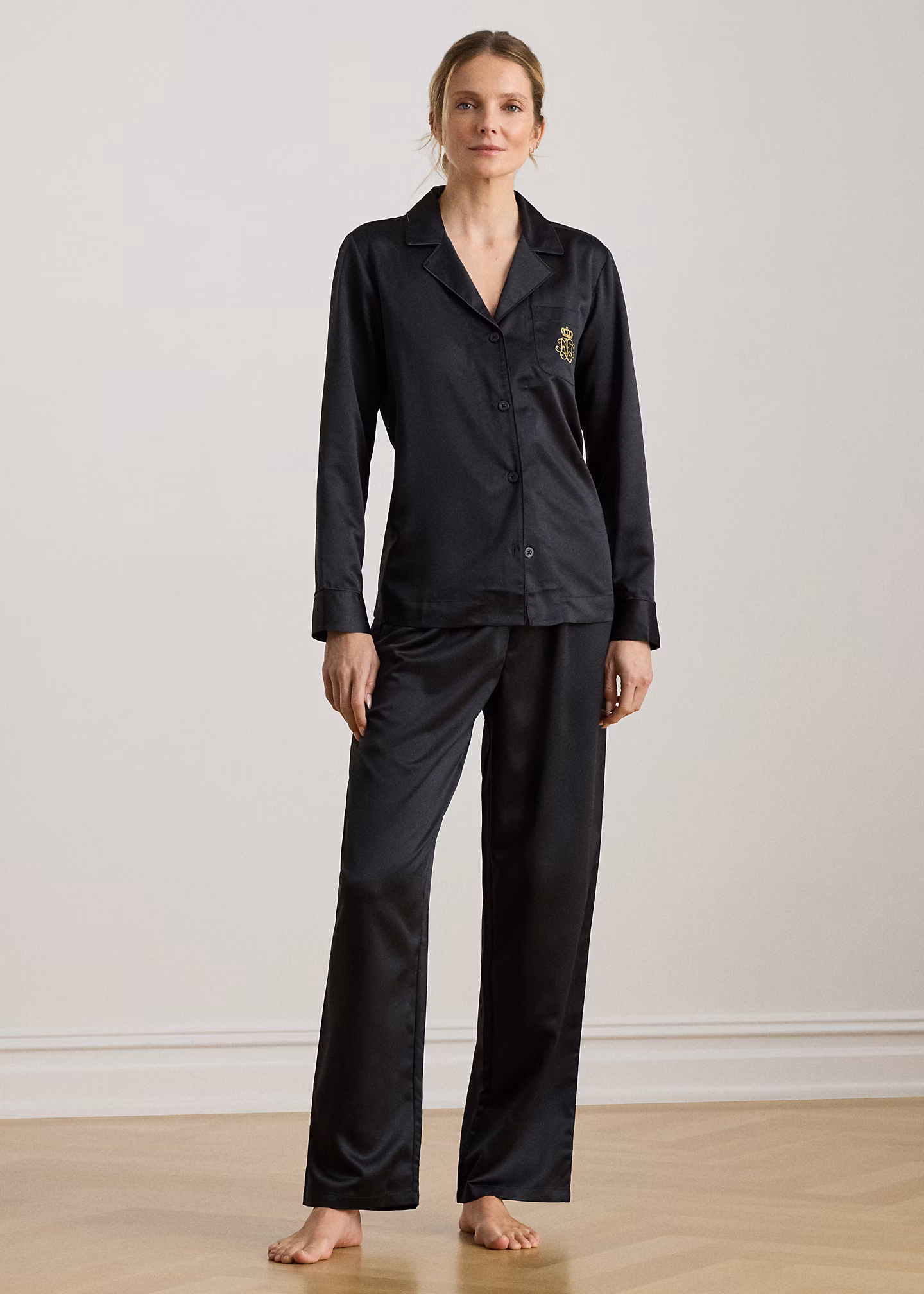 Pyjama aus Satin - RALPH LAUREN OUTLET