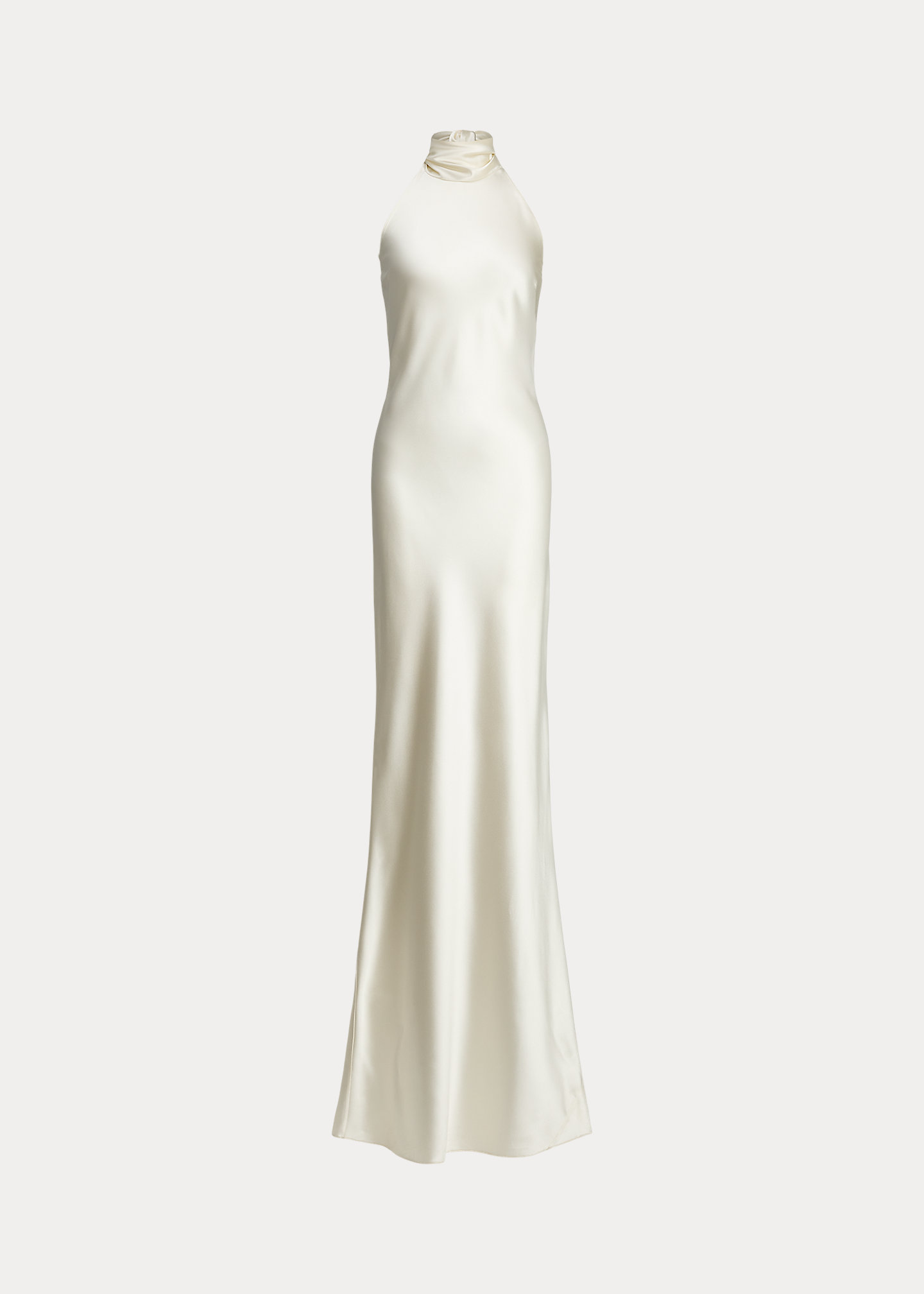 Abendkleid Chilton aus Stretchsatin - RALPH LAUREN OUTLET