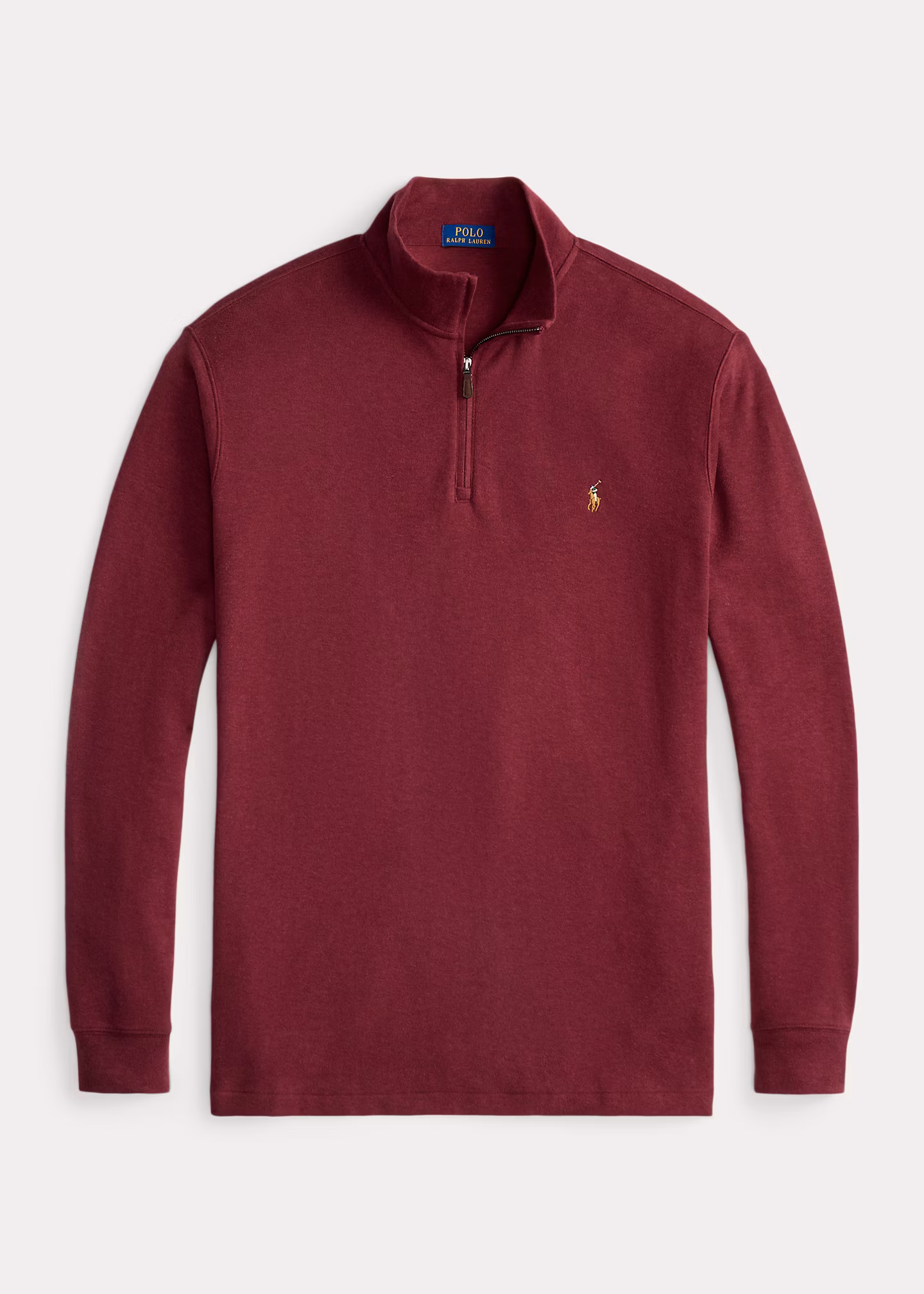 Rippenpullover mit Viertelreißverschluss - RALPH LAUREN OUTLET