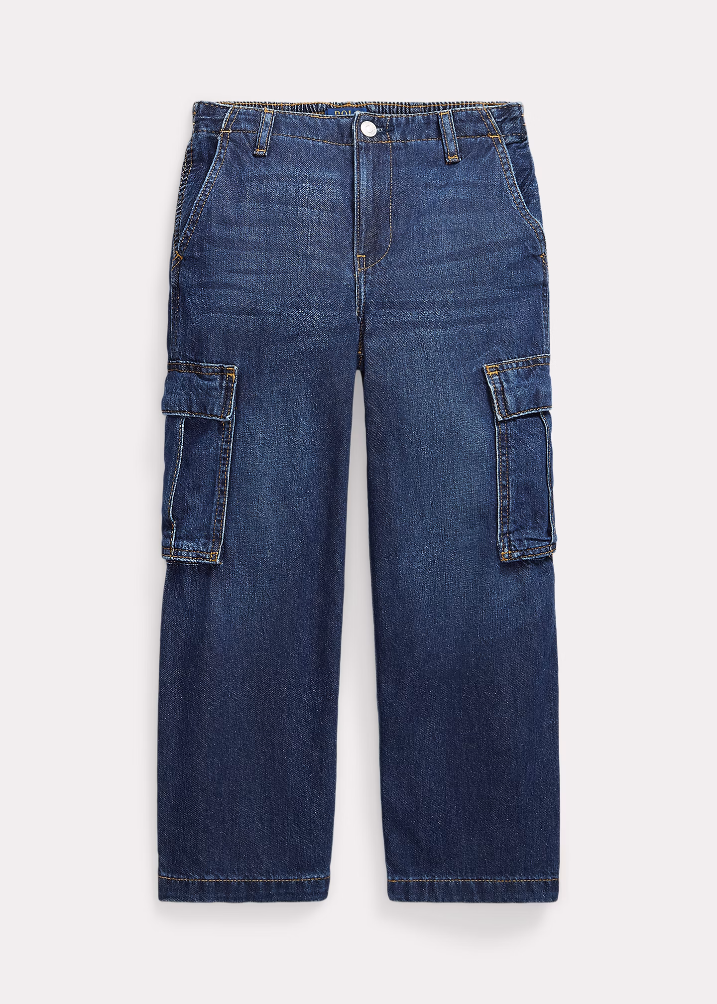 Cargo-Jeans mit weitem Bein in Indigo - RALPH LAUREN OUTLET