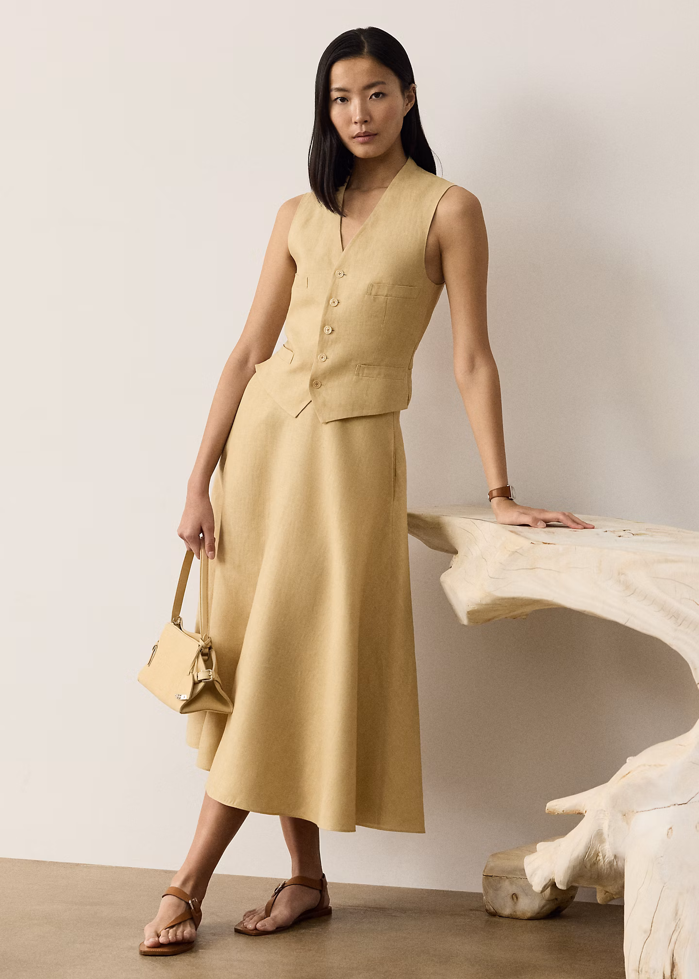 Weste Jaiden aus Leinen - RALPH LAUREN OUTLET