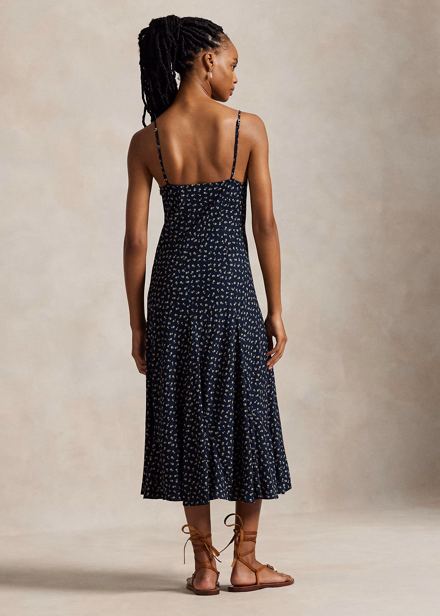 Ärmelloses Kleid mit Blumenmuster - RALPH LAUREN OUTLET