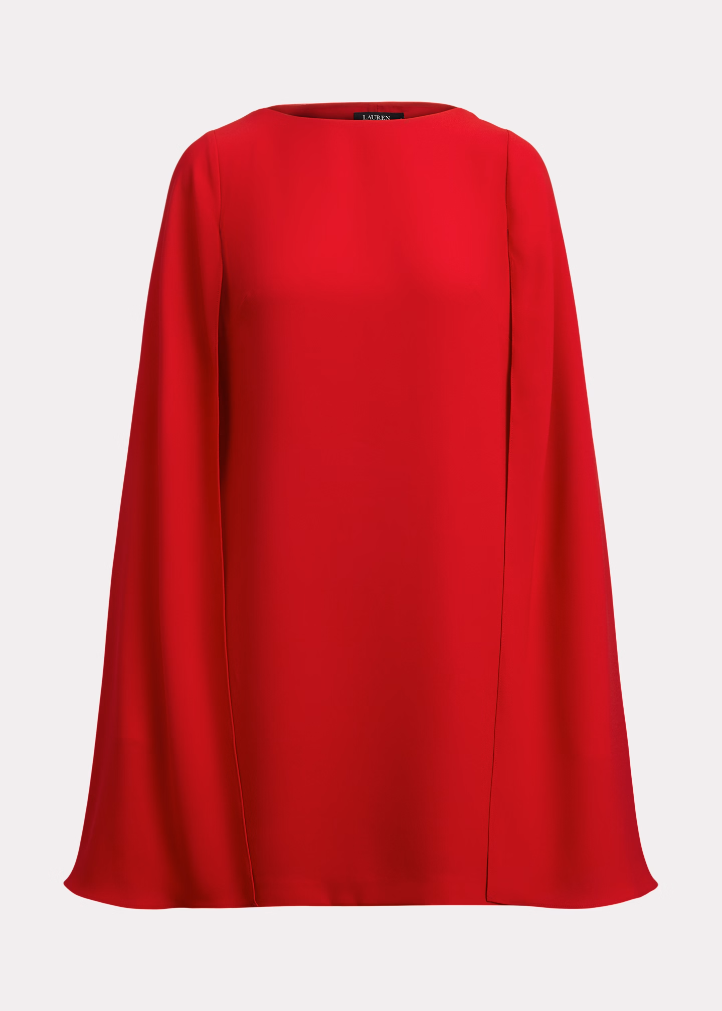 Cape-Cocktailkleid aus Georgette - RALPH LAUREN OUTLET