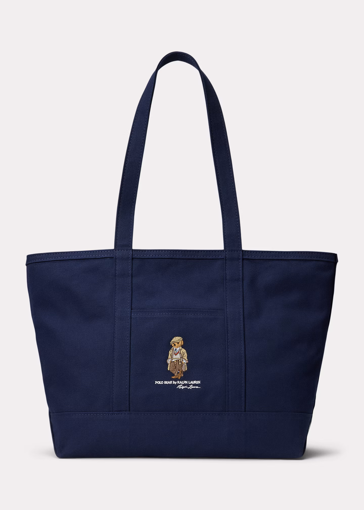 Segeltuch-Tragetasche mit Polo Bear - RALPH LAUREN OUTLET