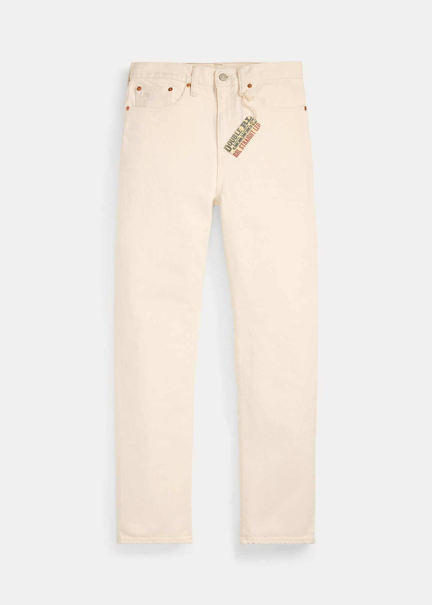 Straight-Fit Jeans aus Natur-Denim - RALPH LAUREN OUTLET