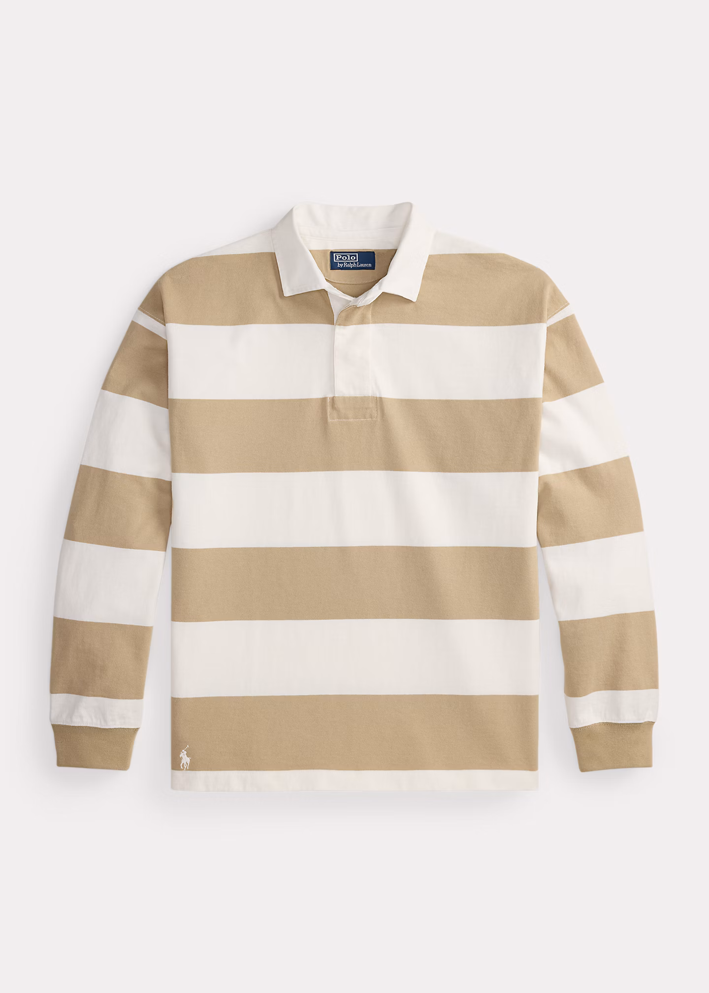 Big-Fit Jersey-Rugbyhemd mit Streifen - RALPH LAUREN OUTLET