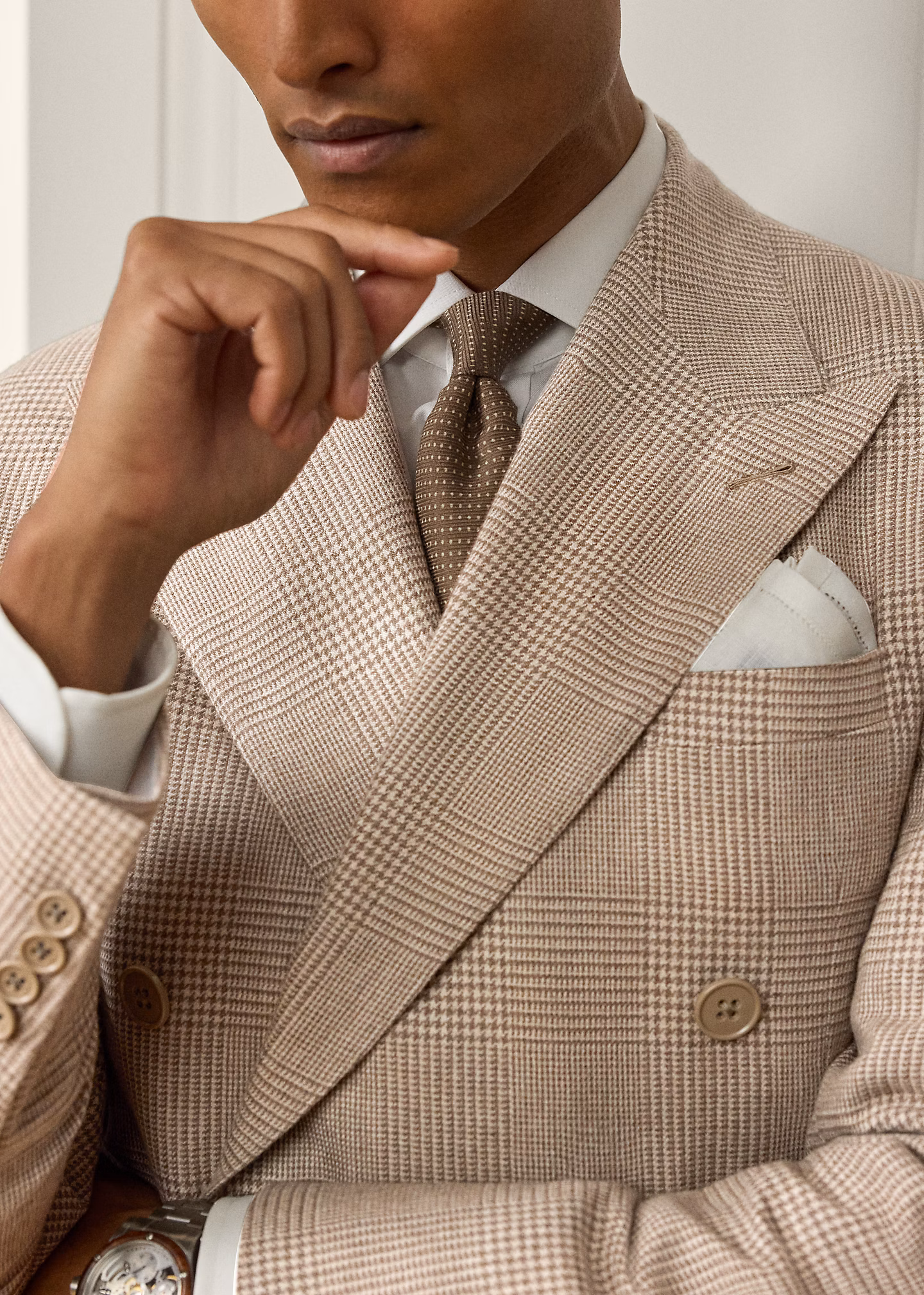 Anzug Kent mit Glencheck-Muster - RALPH LAUREN OUTLET