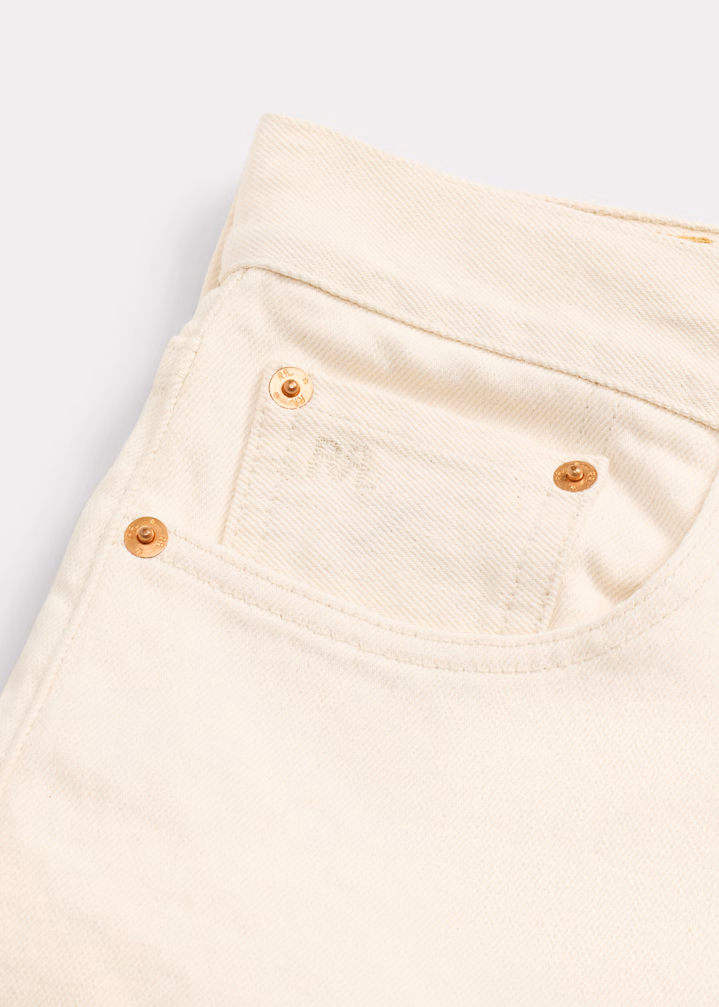 Straight-Fit Jeans aus Natur-Denim - RALPH LAUREN OUTLET