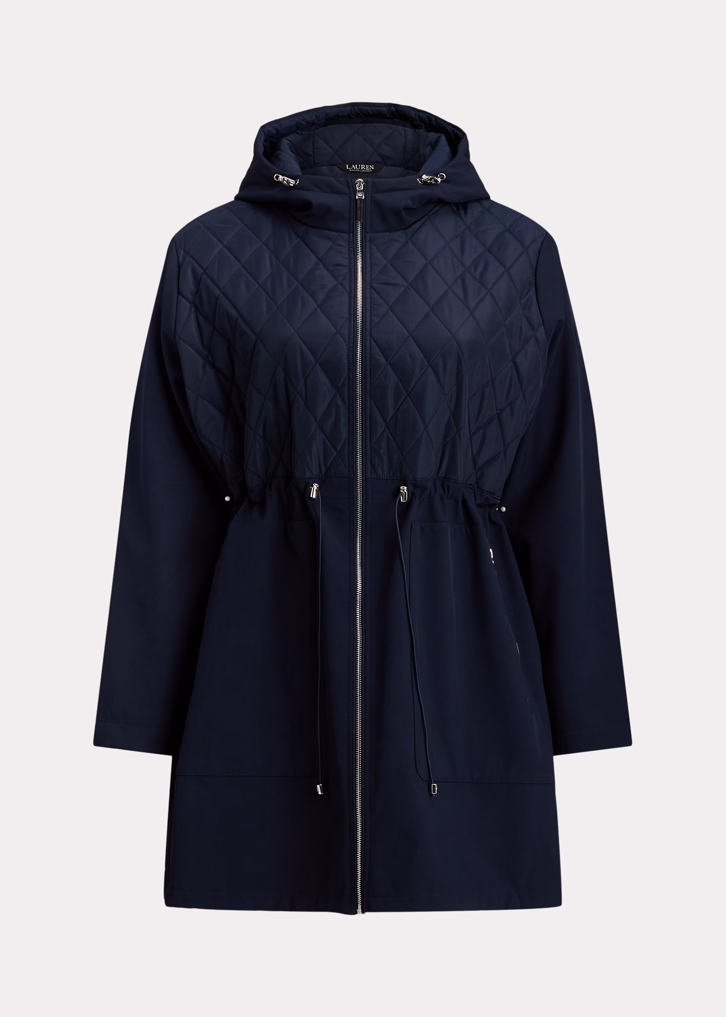 Kapuzen-Steppjacke mit Schornsteinkragen - RALPH LAUREN OUTLET