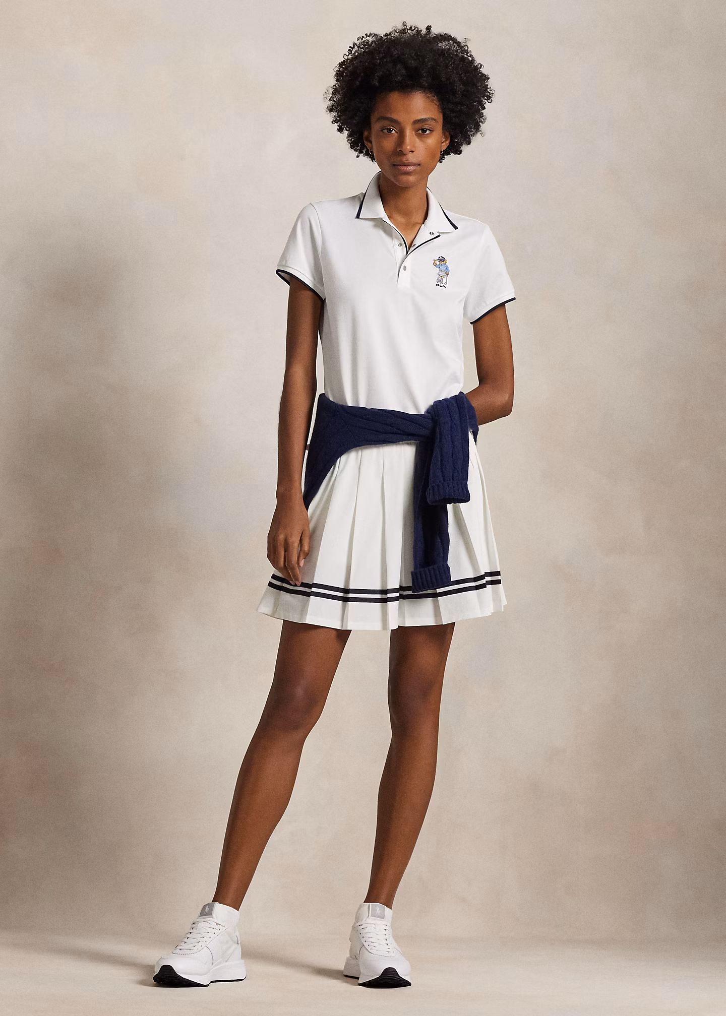 Plissierter Performance-Skort in A-Linie - RALPH LAUREN OUTLET