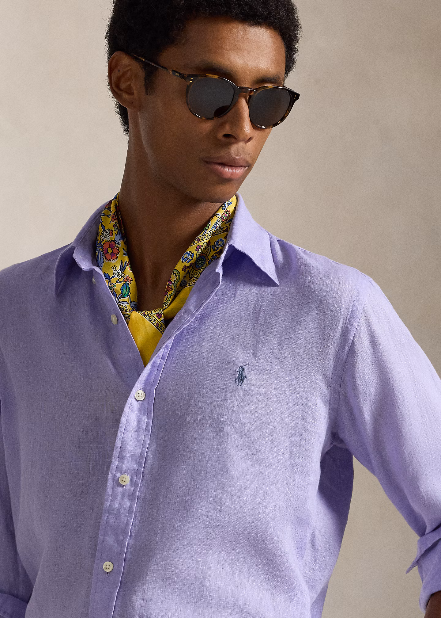 Custom-Fit Leinenhemd - RALPH LAUREN OUTLET