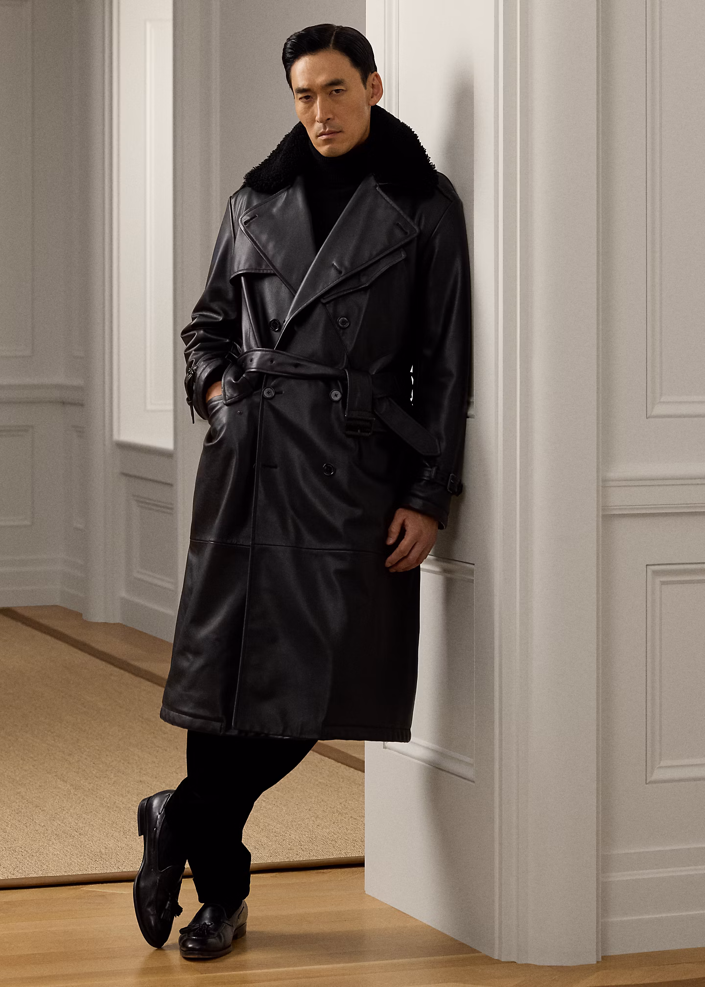 Ledertrenchcoat Keating - RALPH LAUREN OUTLET