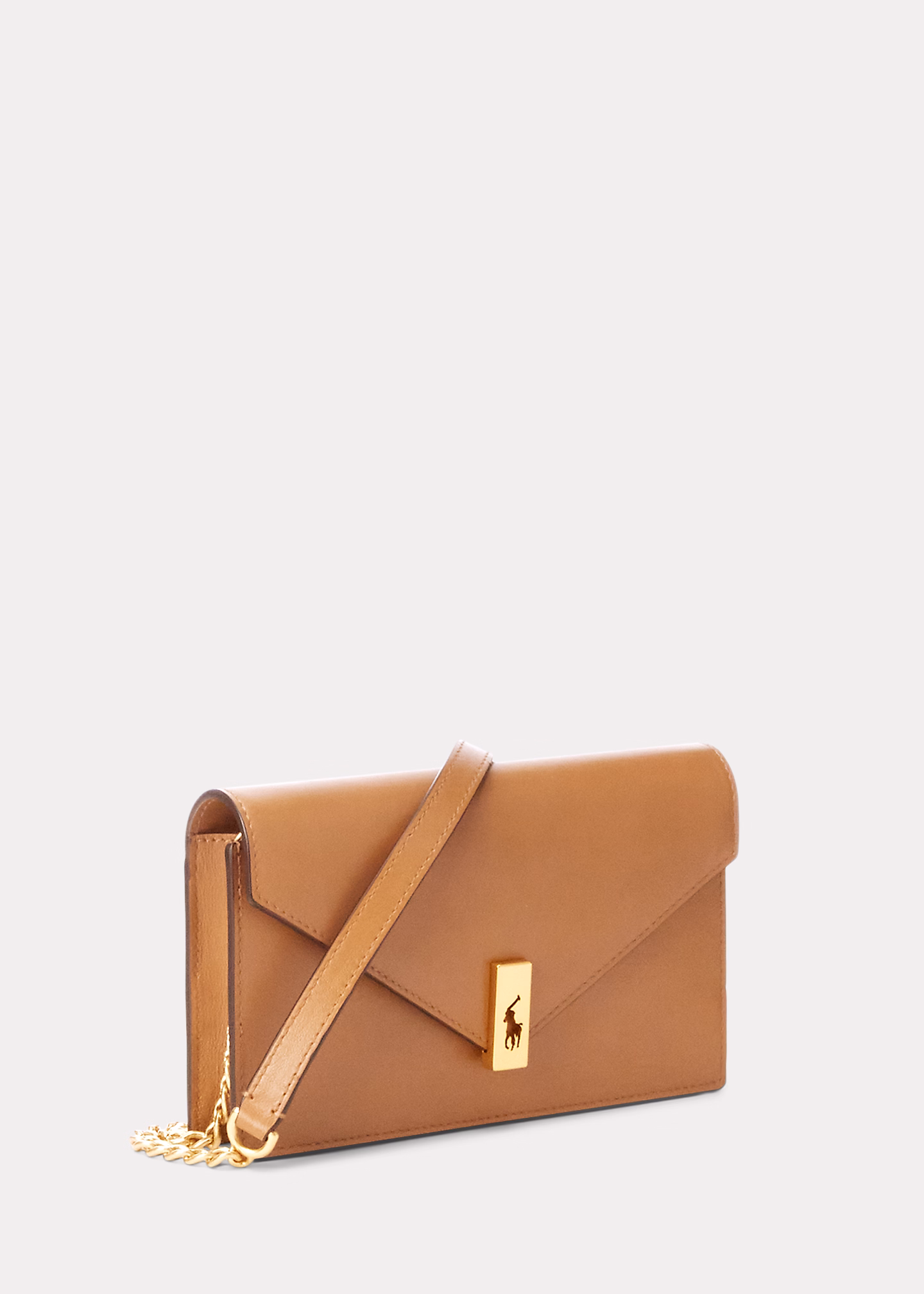 Lederbrieftasche Polo ID mit Kette - RALPH LAUREN OUTLET