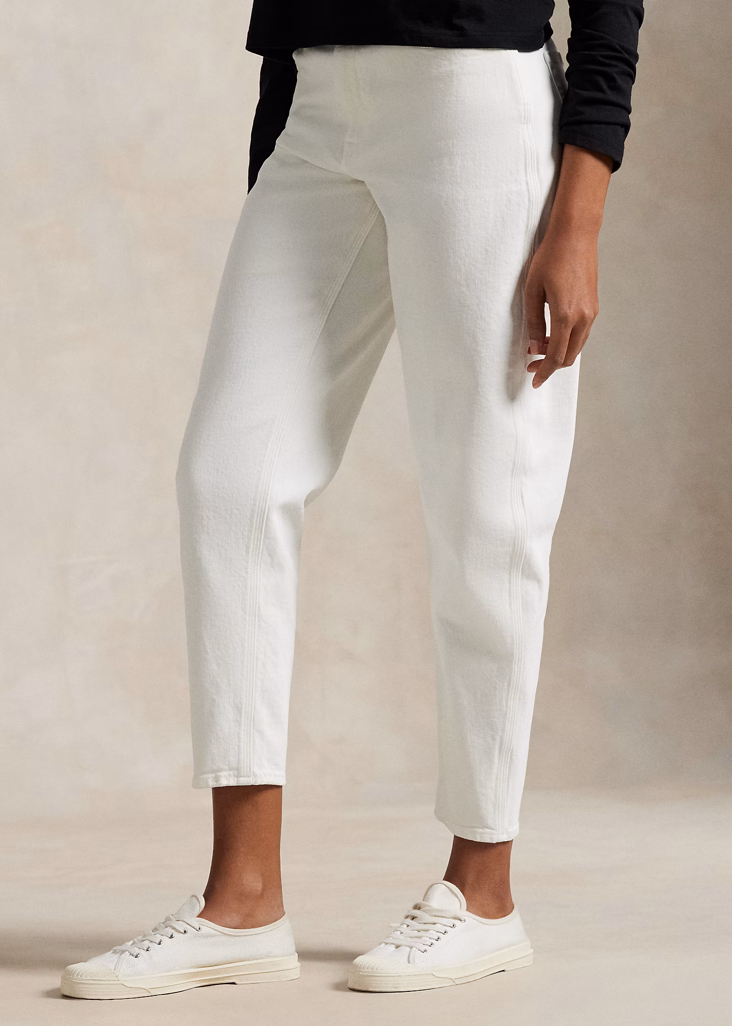 Curved-Tapered-Fit Jeans - RALPH LAUREN OUTLET