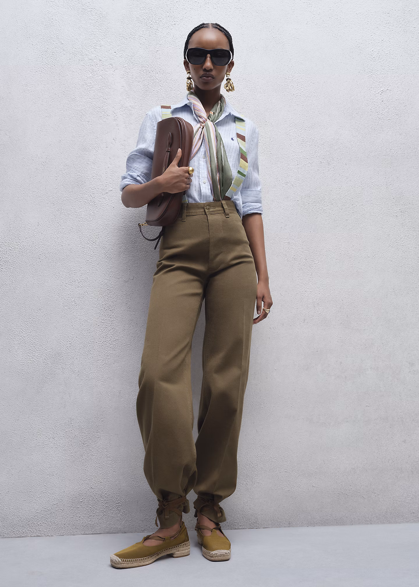 Classic-Fit Baumwoll-Leinen-Hemd - RALPH LAUREN OUTLET