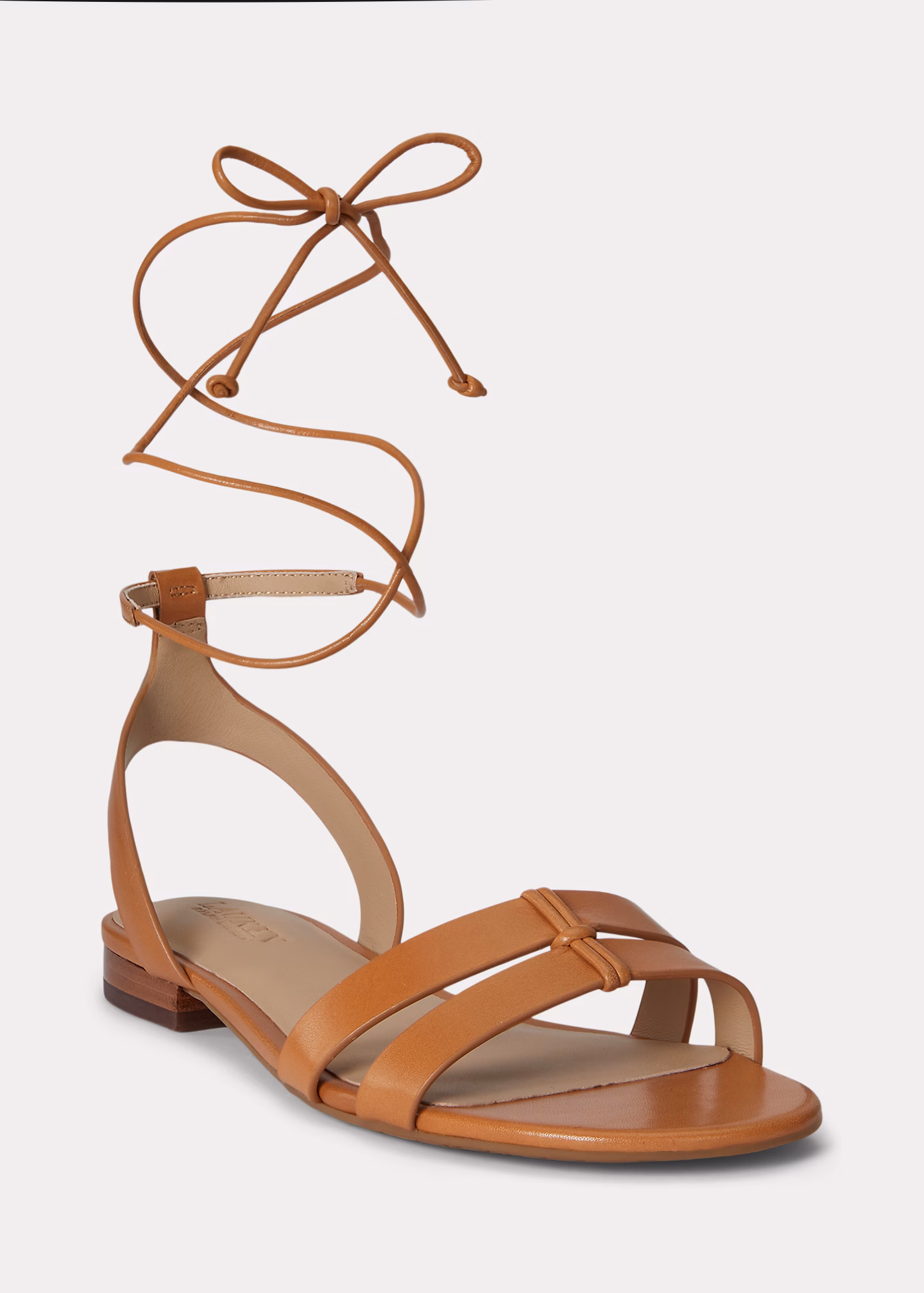 Sandale Paloma aus Leder - RALPH LAUREN OUTLET