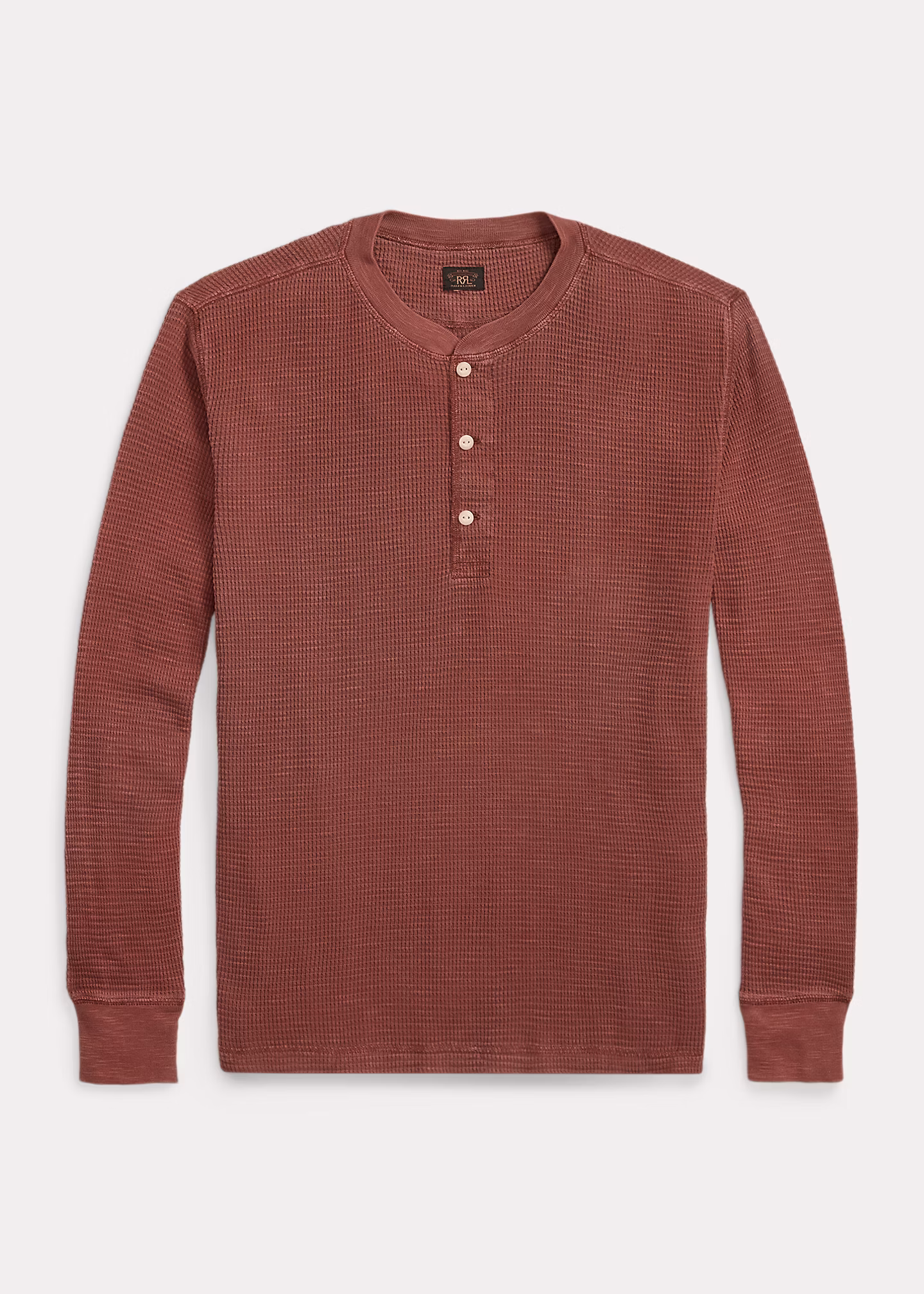 Henley aus Waffelpiqué - RALPH LAUREN OUTLET