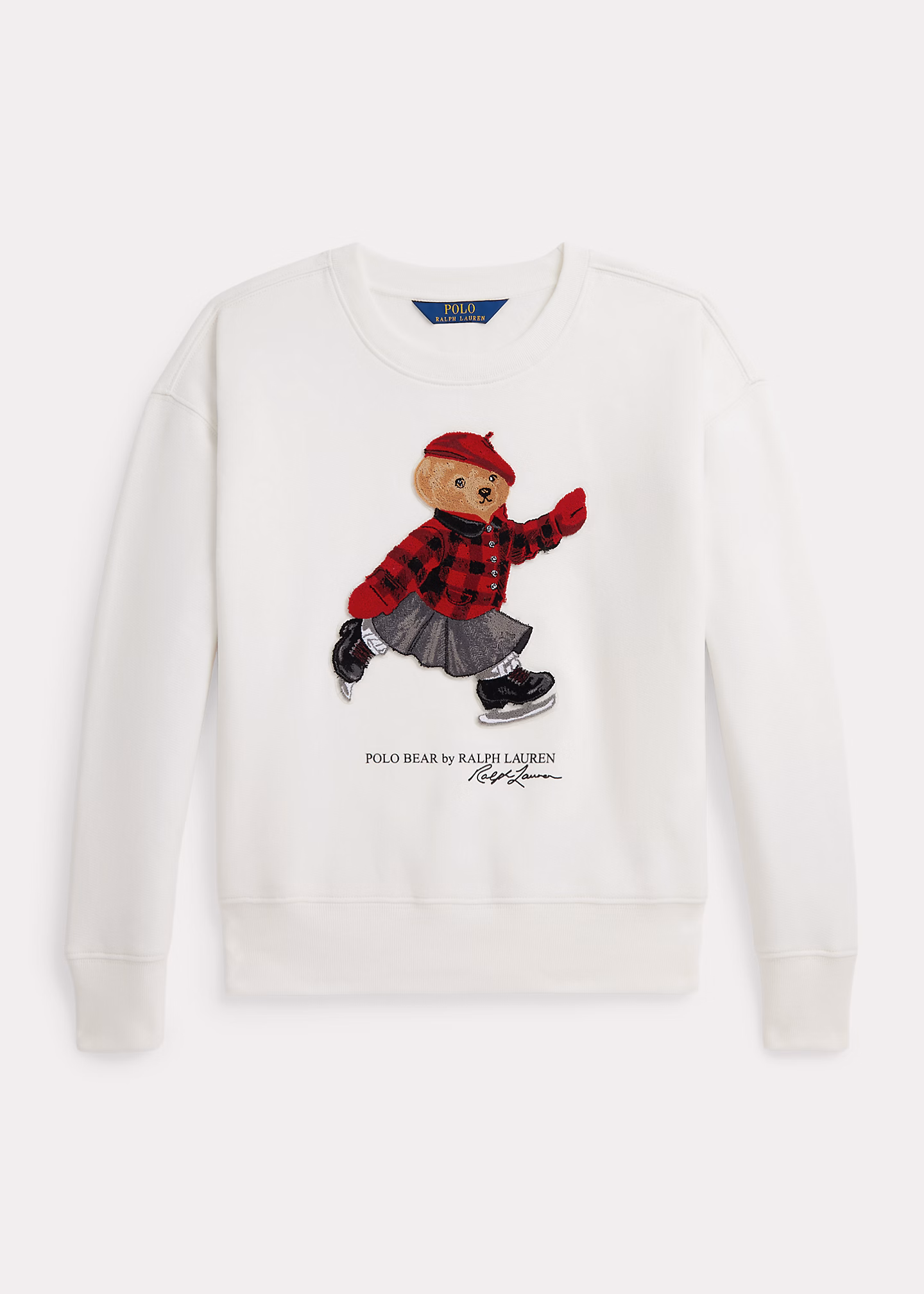 Kastenförmiges Sweatshirt mit Polo Bear - RALPH LAUREN OUTLET