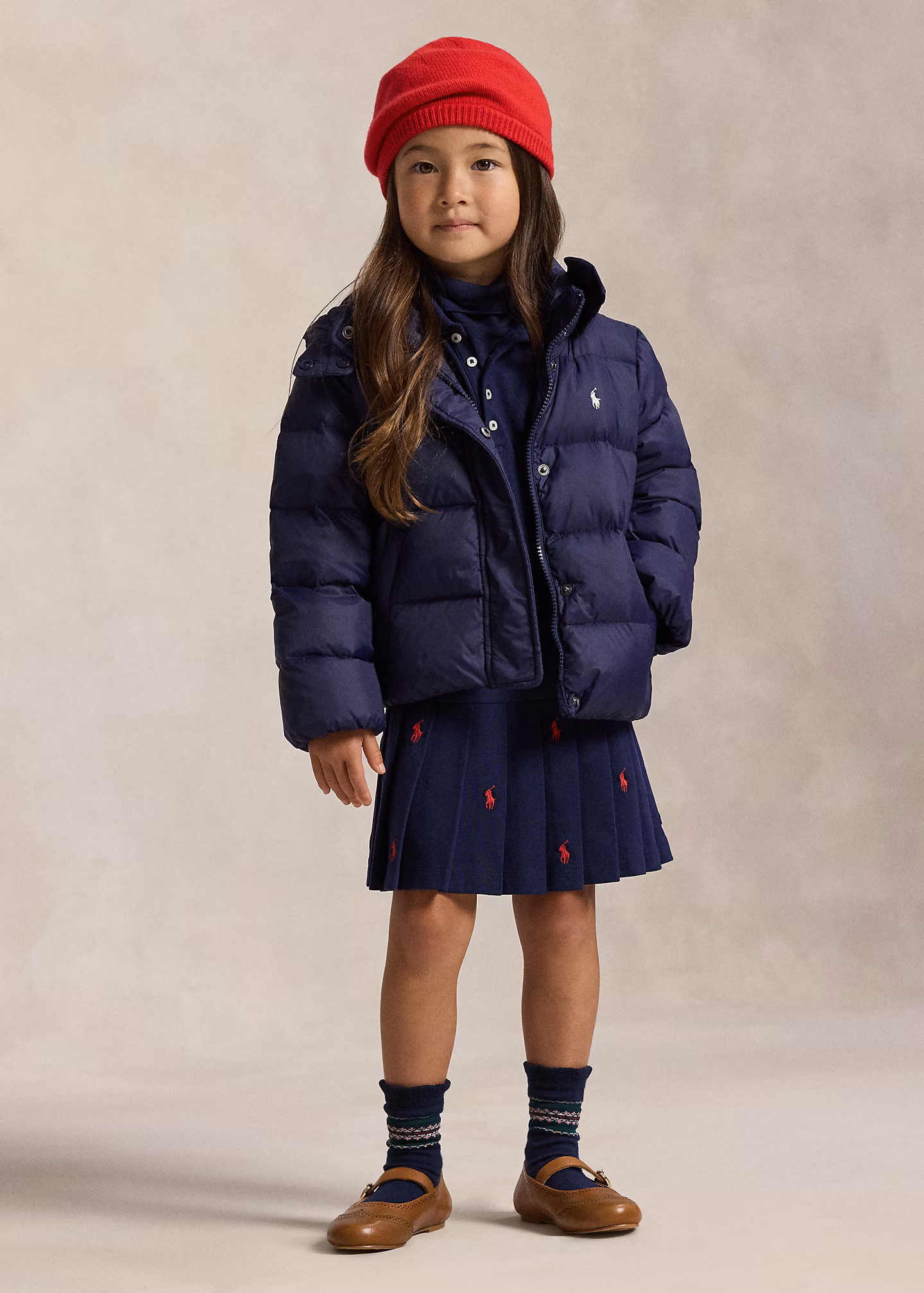 Daunenjacke mit Kapuze - RALPH LAUREN OUTLET