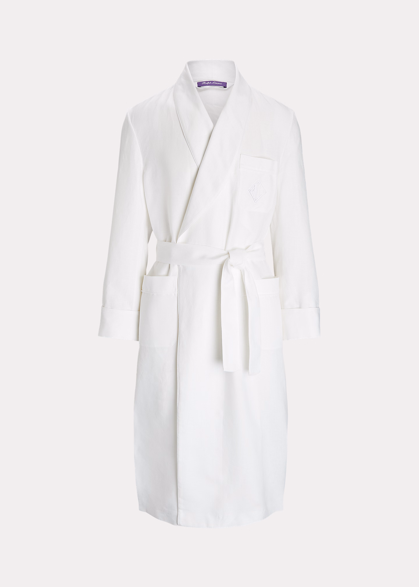 Bademantel aus Leinen mit Monogramm - RALPH LAUREN OUTLET