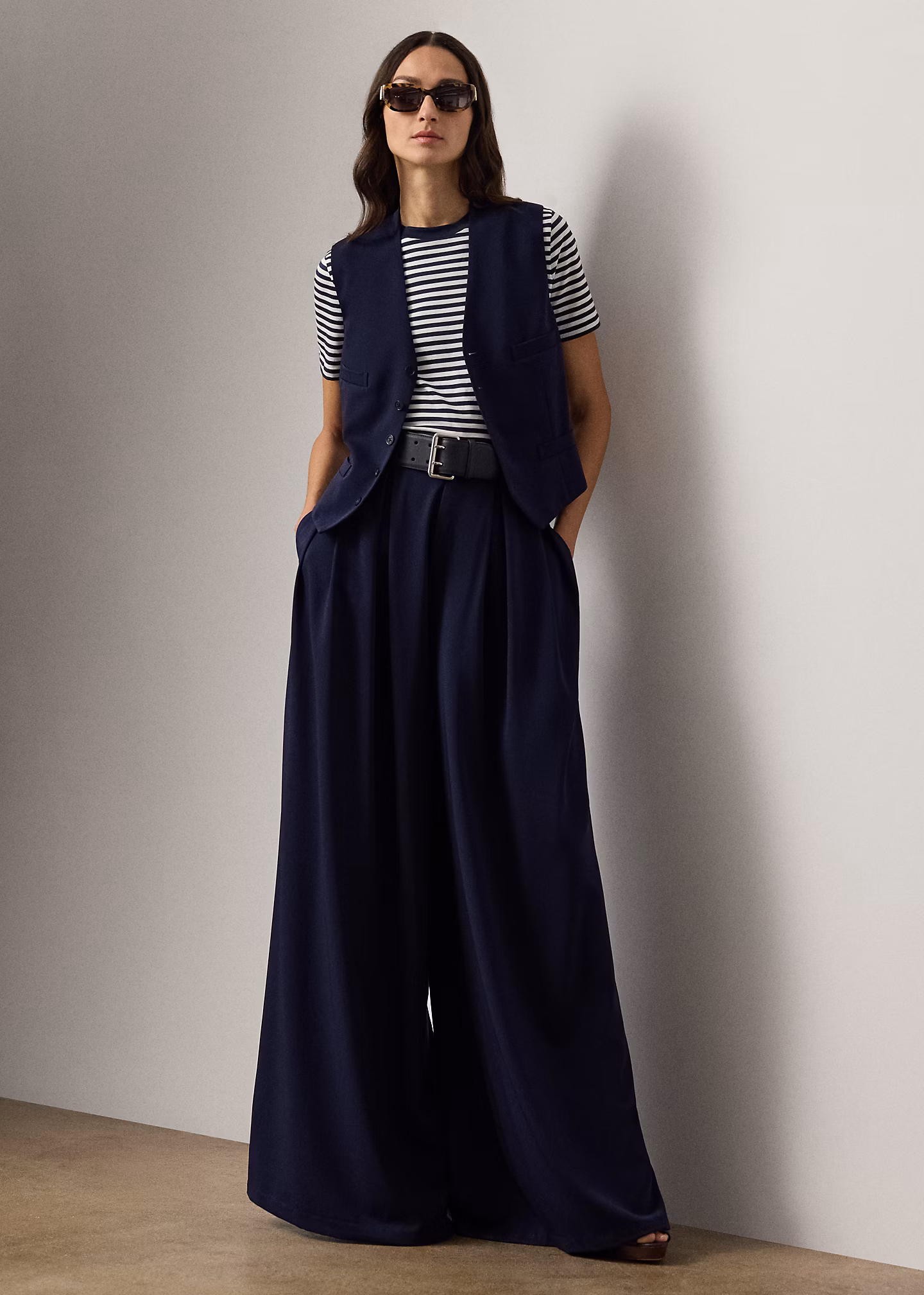 Weste Jaiden aus Wollgabardine - RALPH LAUREN OUTLET