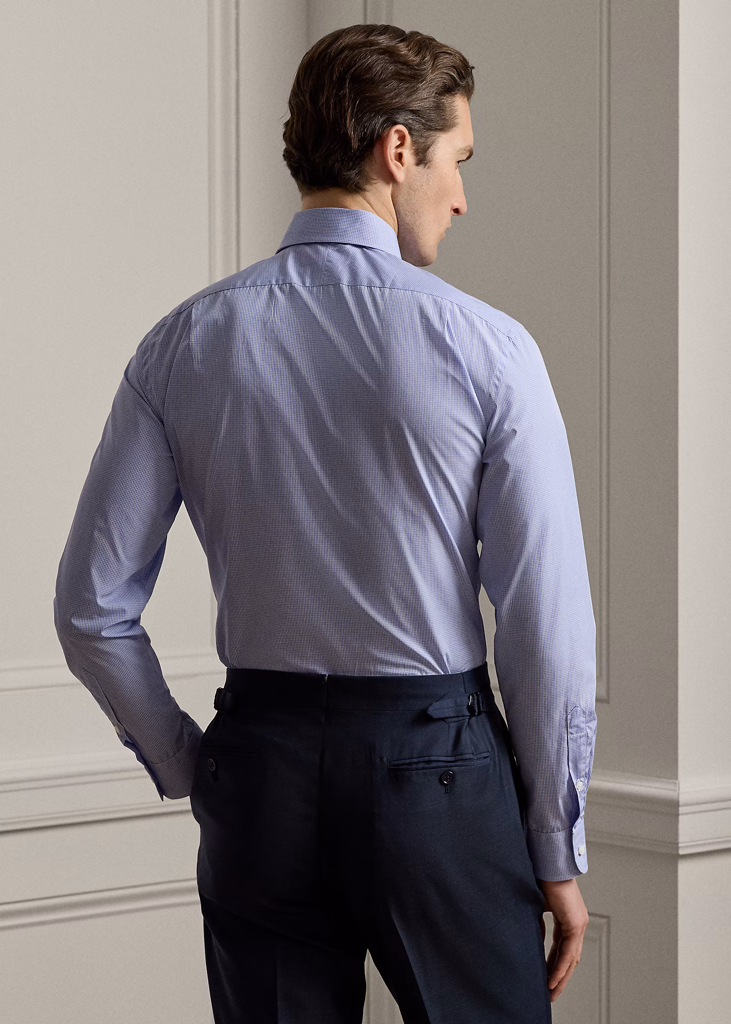 Twillhemd mit Mini-Ginganmuster - RALPH LAUREN OUTLET