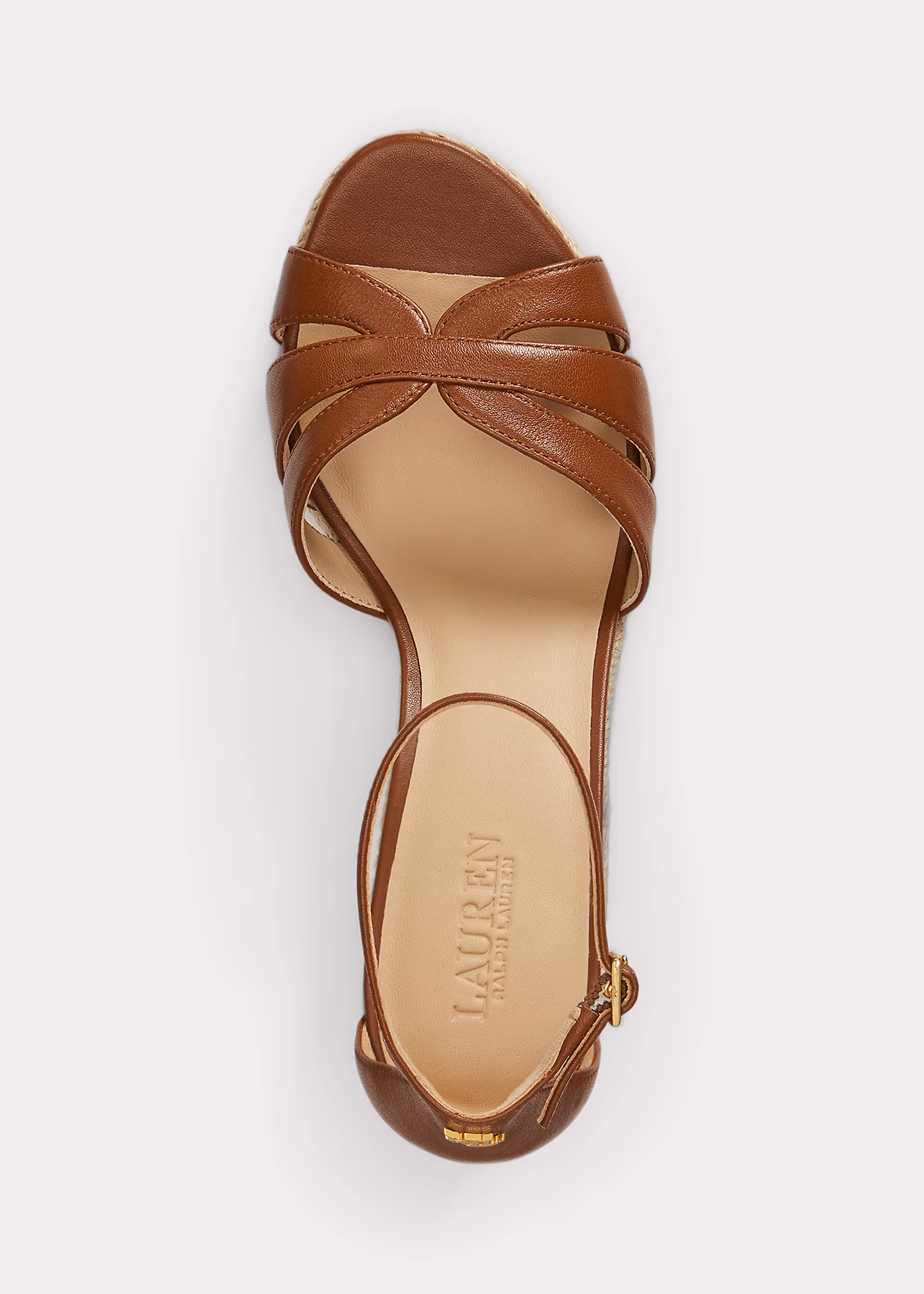 Espadrille Nellie aus Nappaleder - RALPH LAUREN OUTLET