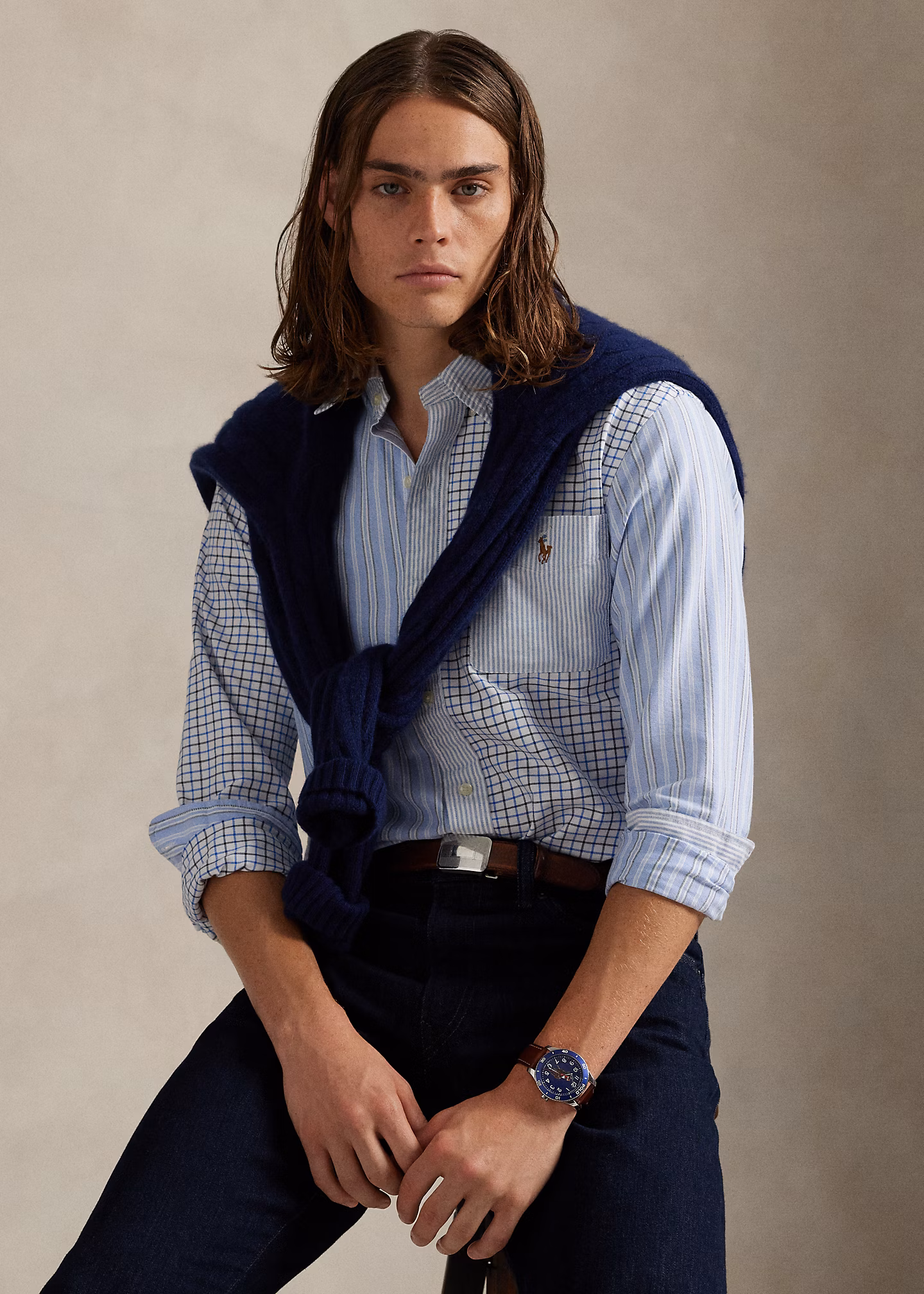 Custom-Fit Oxford-Freizeithemd - RALPH LAUREN OUTLET