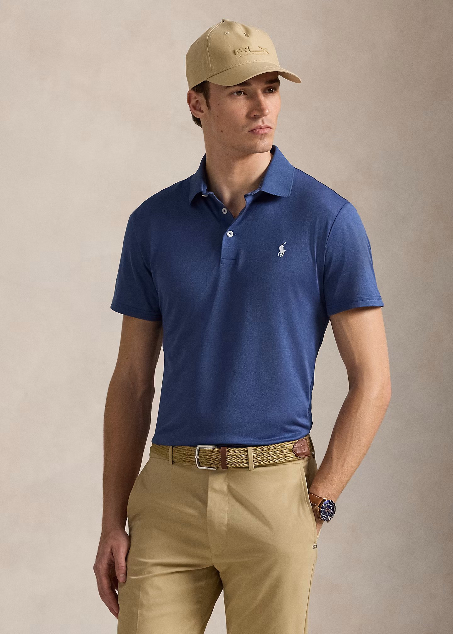 Tailored-Fit Performance-Poloshirt - RALPH LAUREN OUTLET