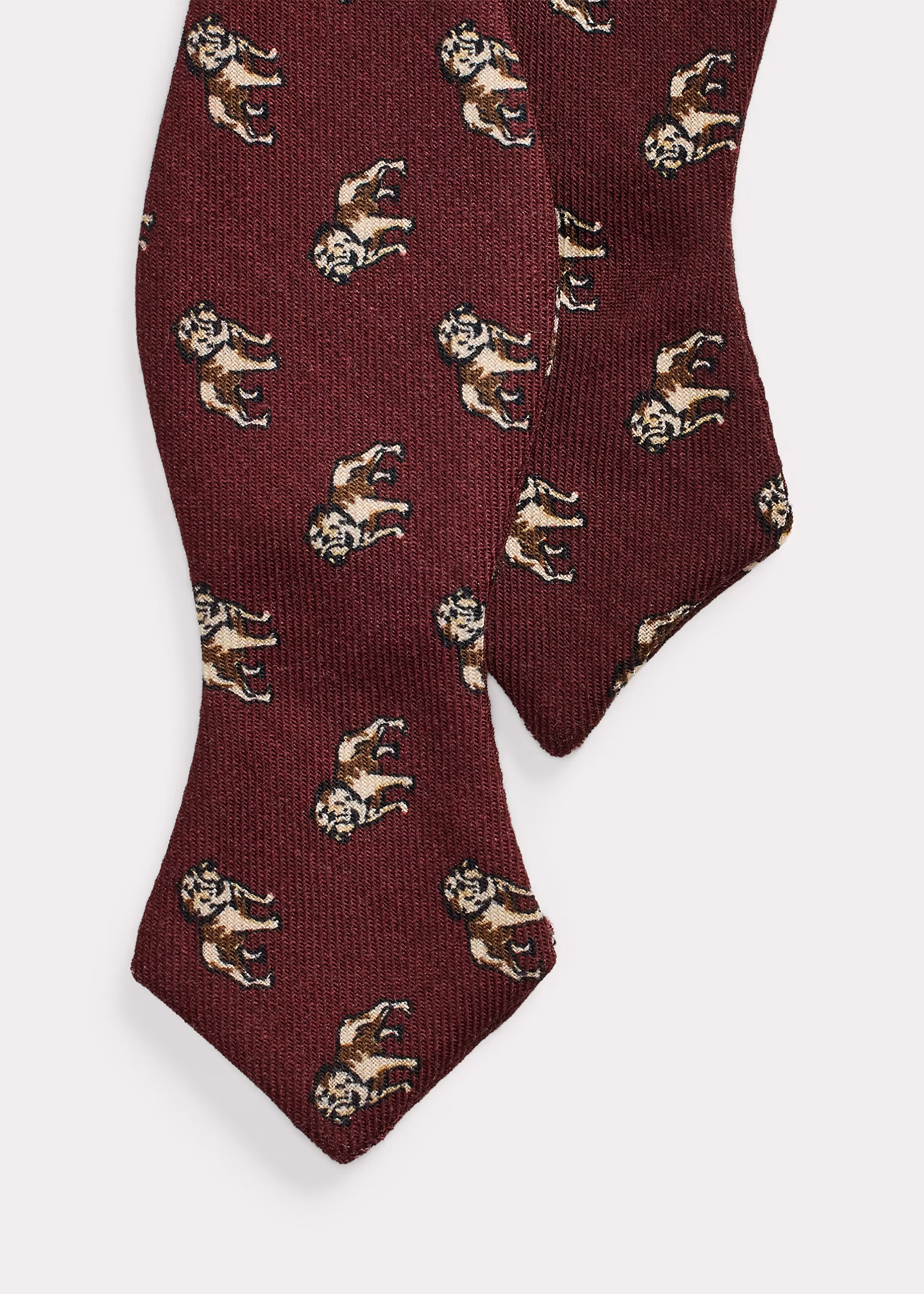 Fliege aus Wollchallis mit Hundemotiv - RALPH LAUREN OUTLET