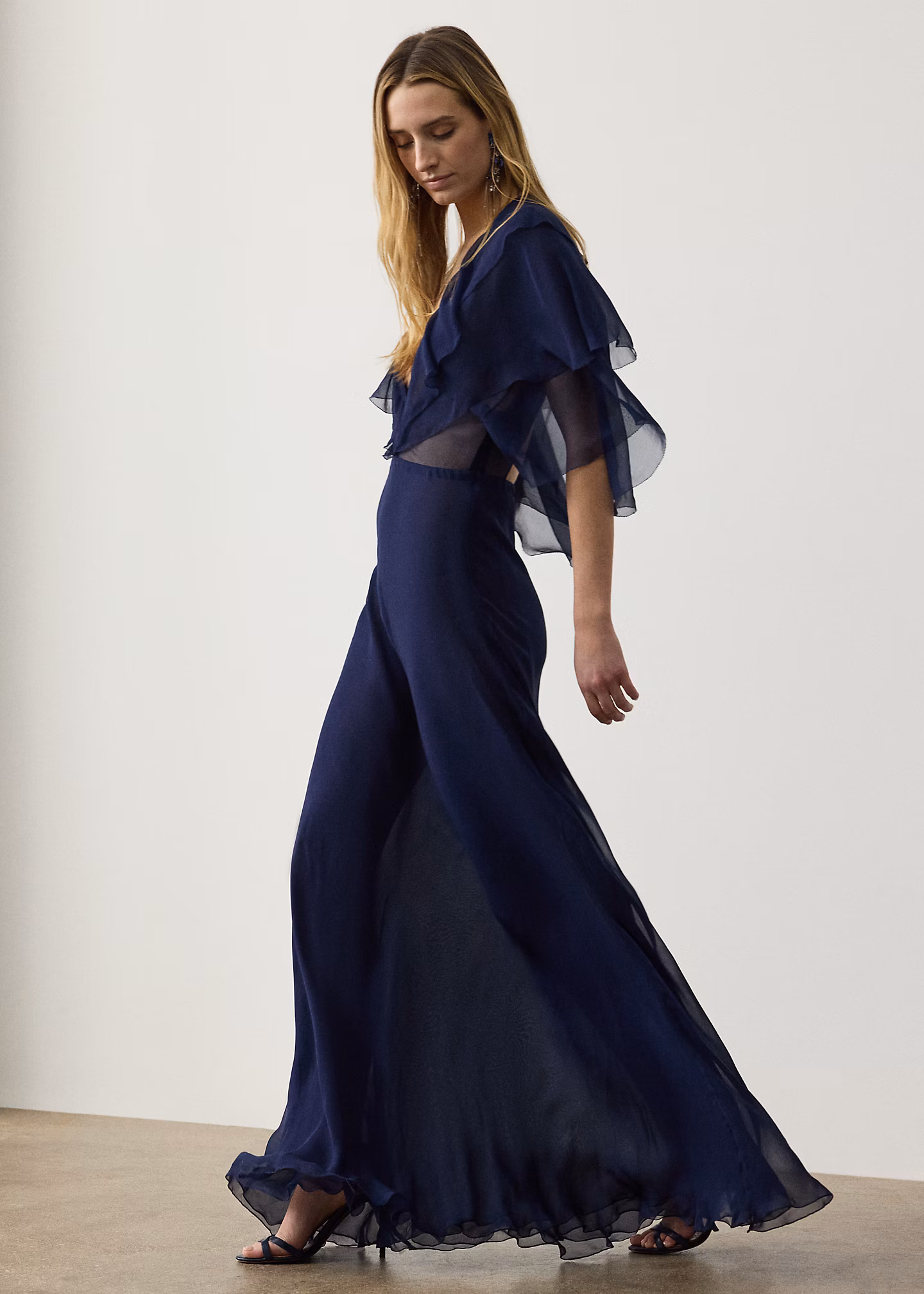 Abendkleid Irenne aus Chiffon - RALPH LAUREN OUTLET