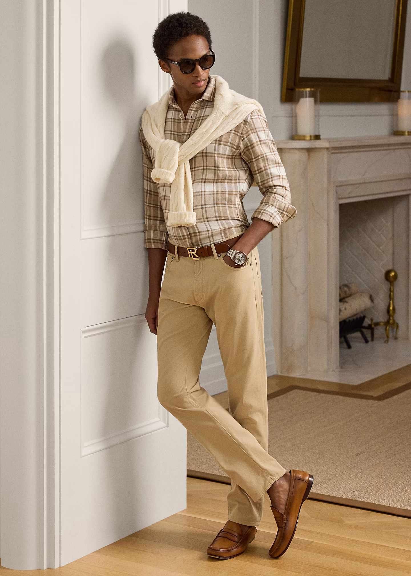 Slim-Fit Twillhose mit Stretch - RALPH LAUREN OUTLET
