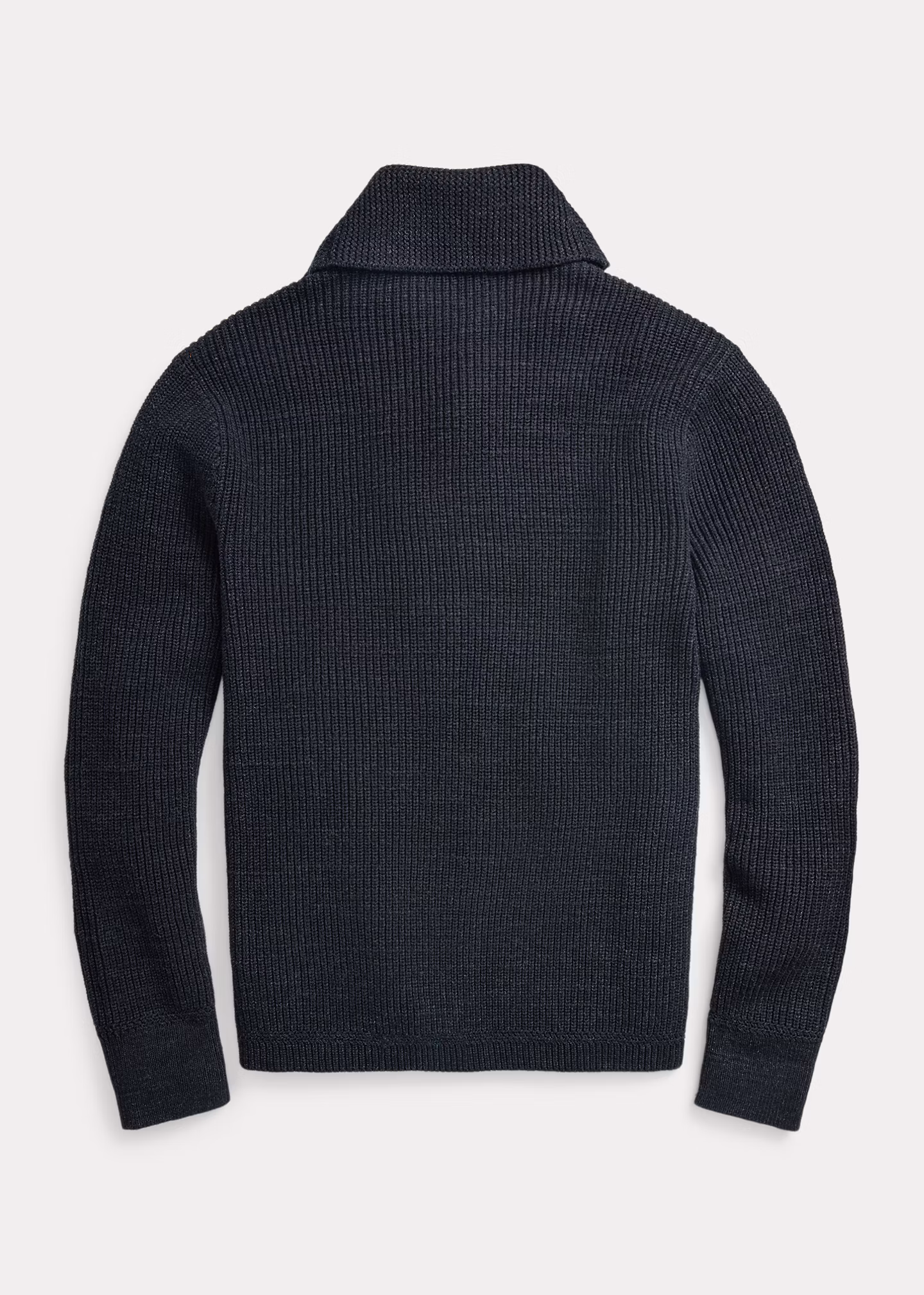 Baumwollstrickjacke mit Schalkragen - RALPH LAUREN OUTLET