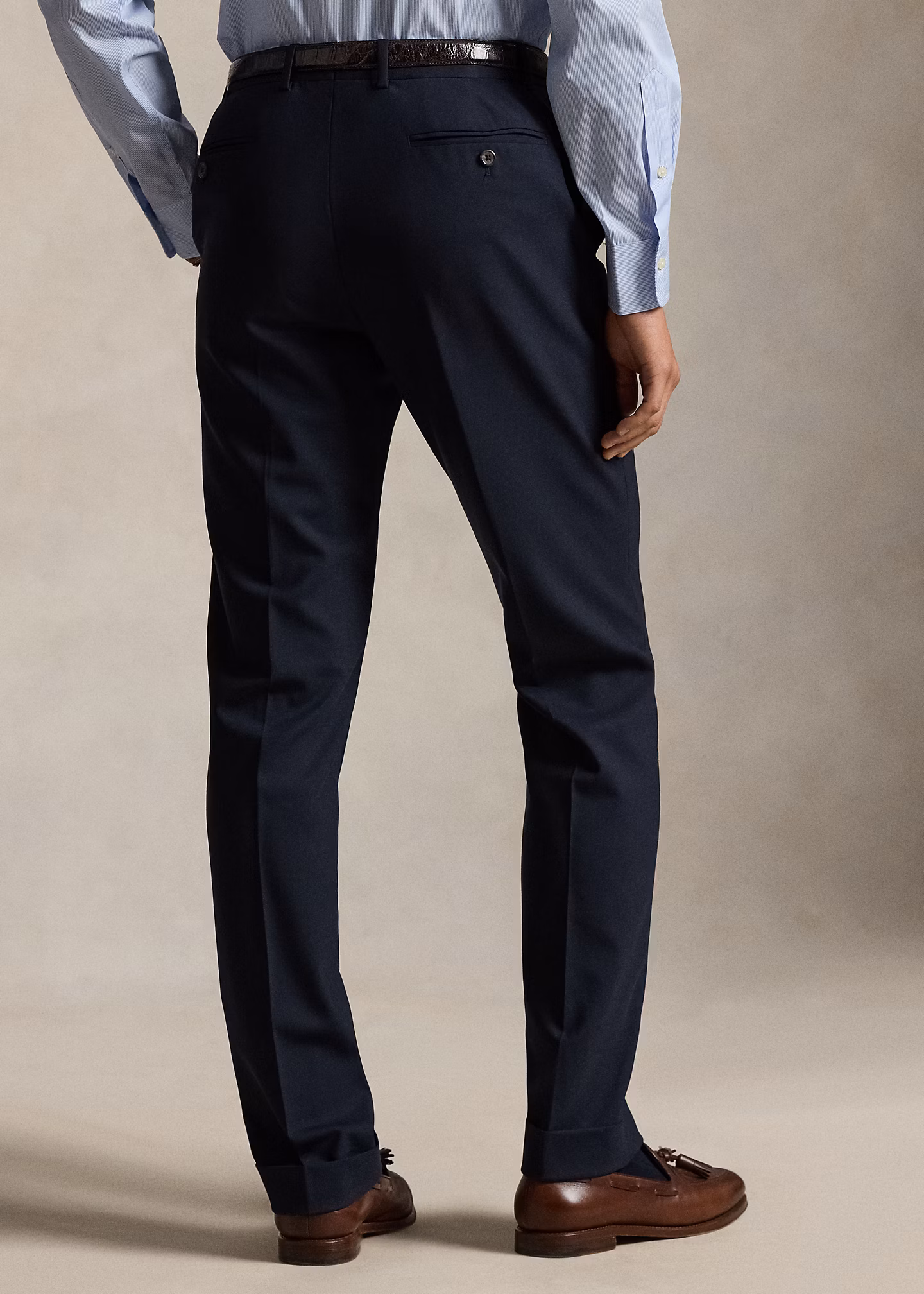Wool-Blend Suit Trouser - RALPH LAUREN OUTLET