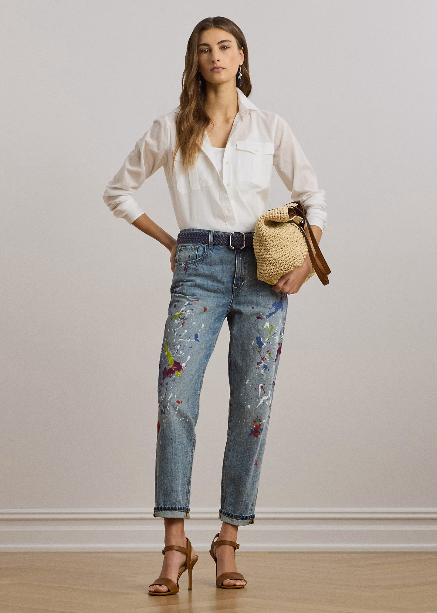 Knöchellange Boyfriend-Tapered-Fit Jeans - RALPH LAUREN OUTLET