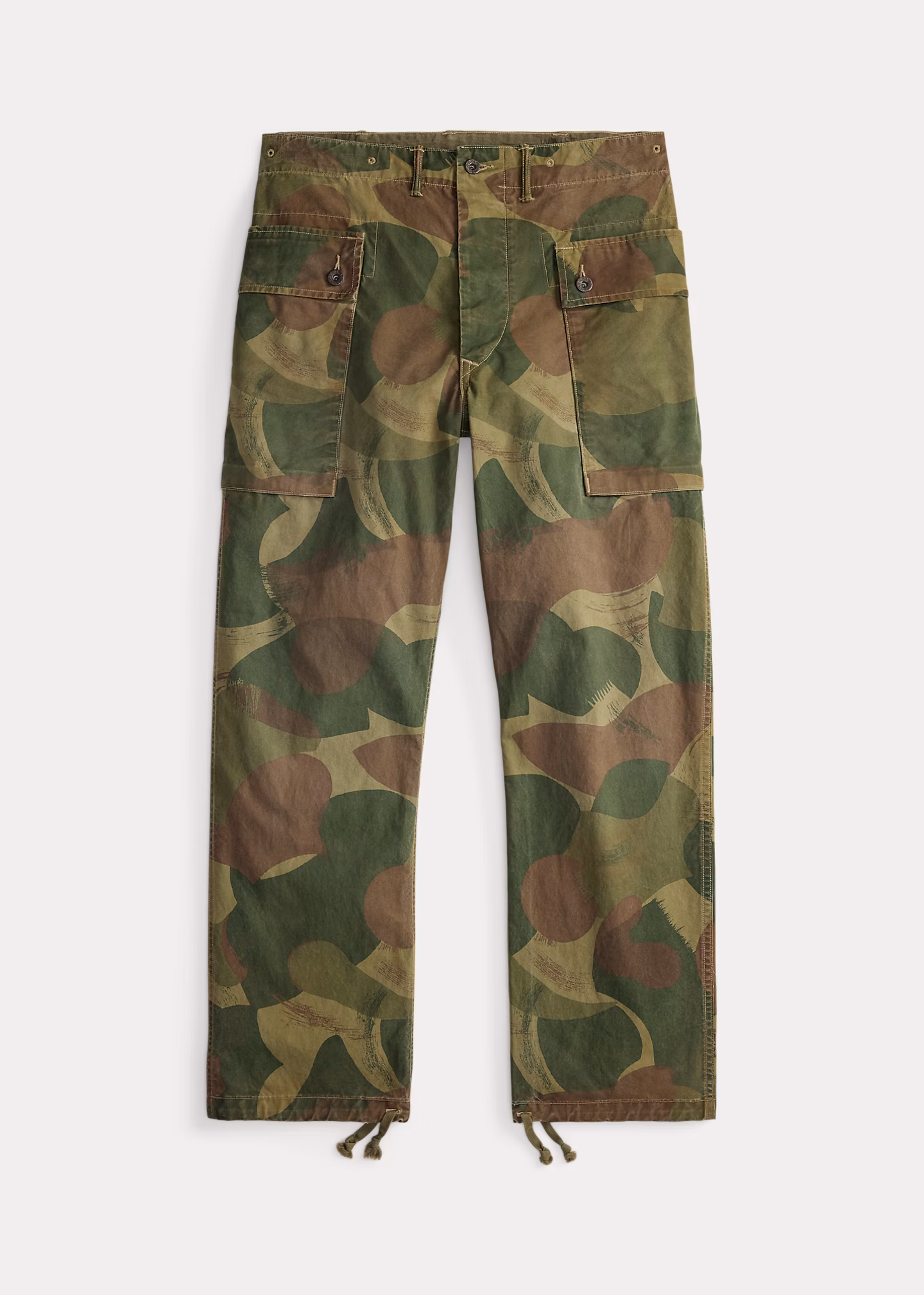 Cargo-Feldhose aus Camouflage-Popeline - RALPH LAUREN OUTLET
