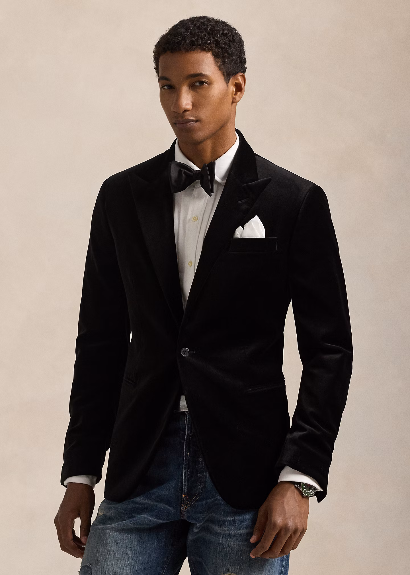 Modern-Fit Jacke aus Samt - RALPH LAUREN OUTLET