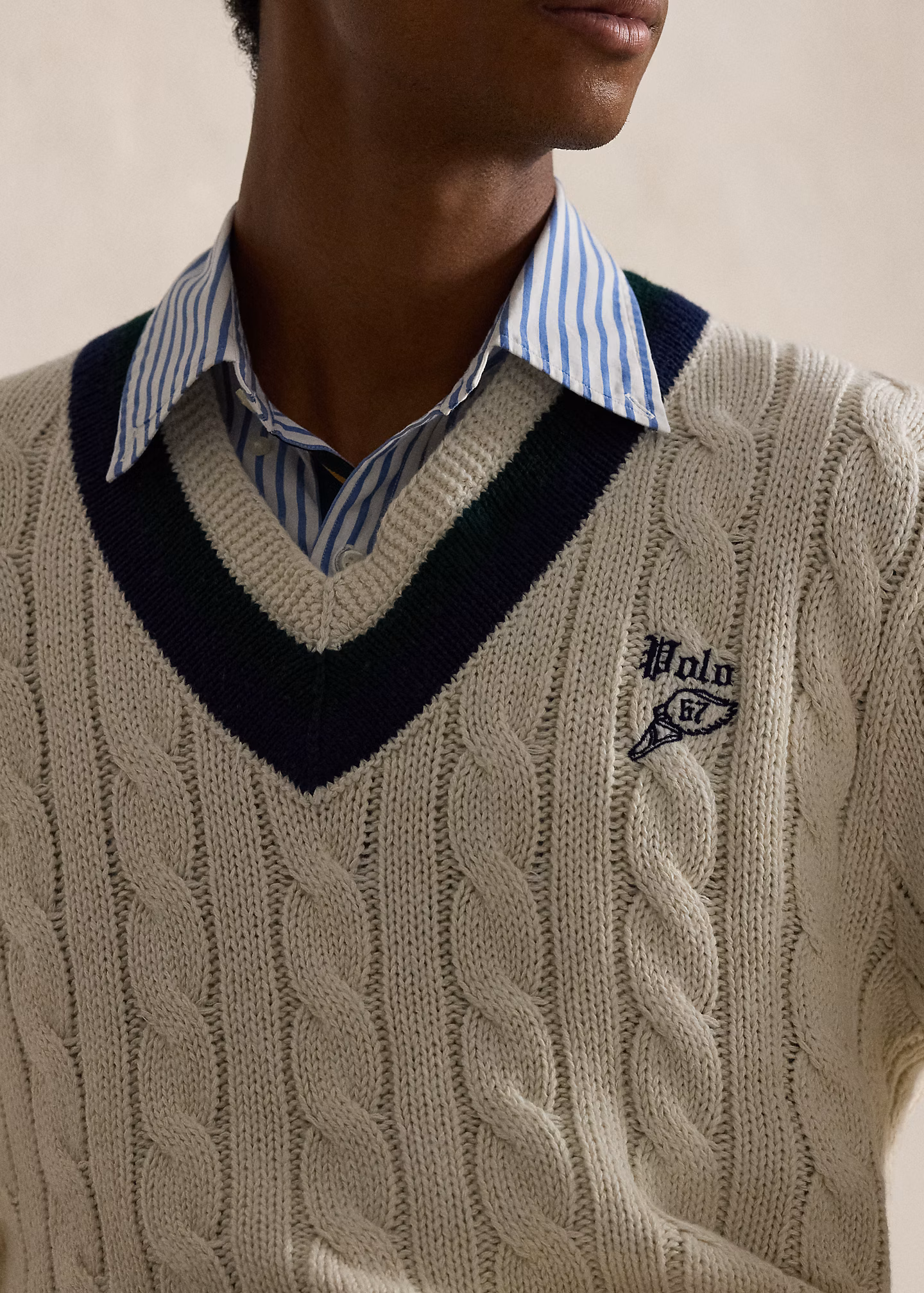 Bestickter Cricket-Pullover - RALPH LAUREN OUTLET