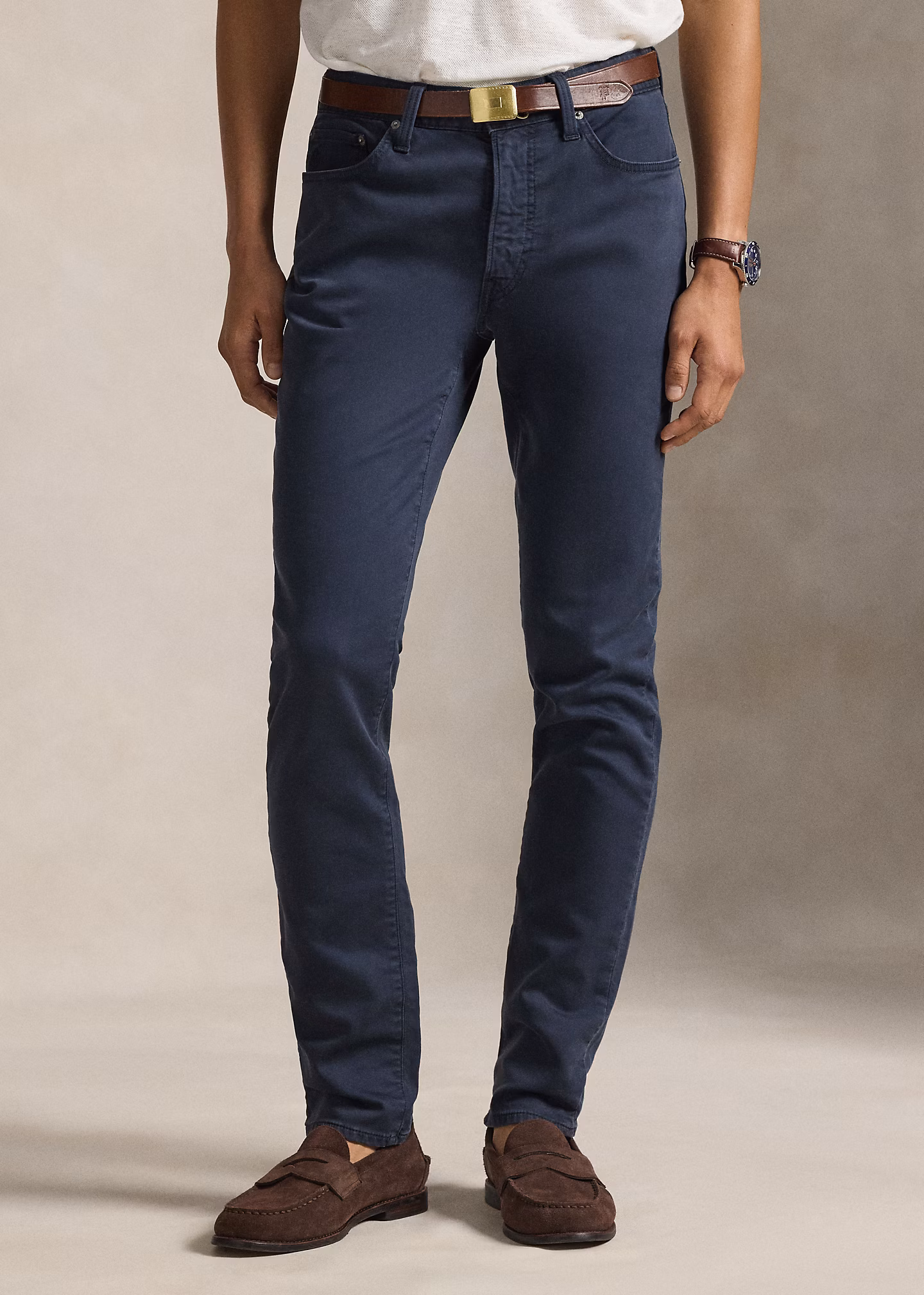 Chinohose Sullivan Slim in Strickoptik - RALPH LAUREN OUTLET