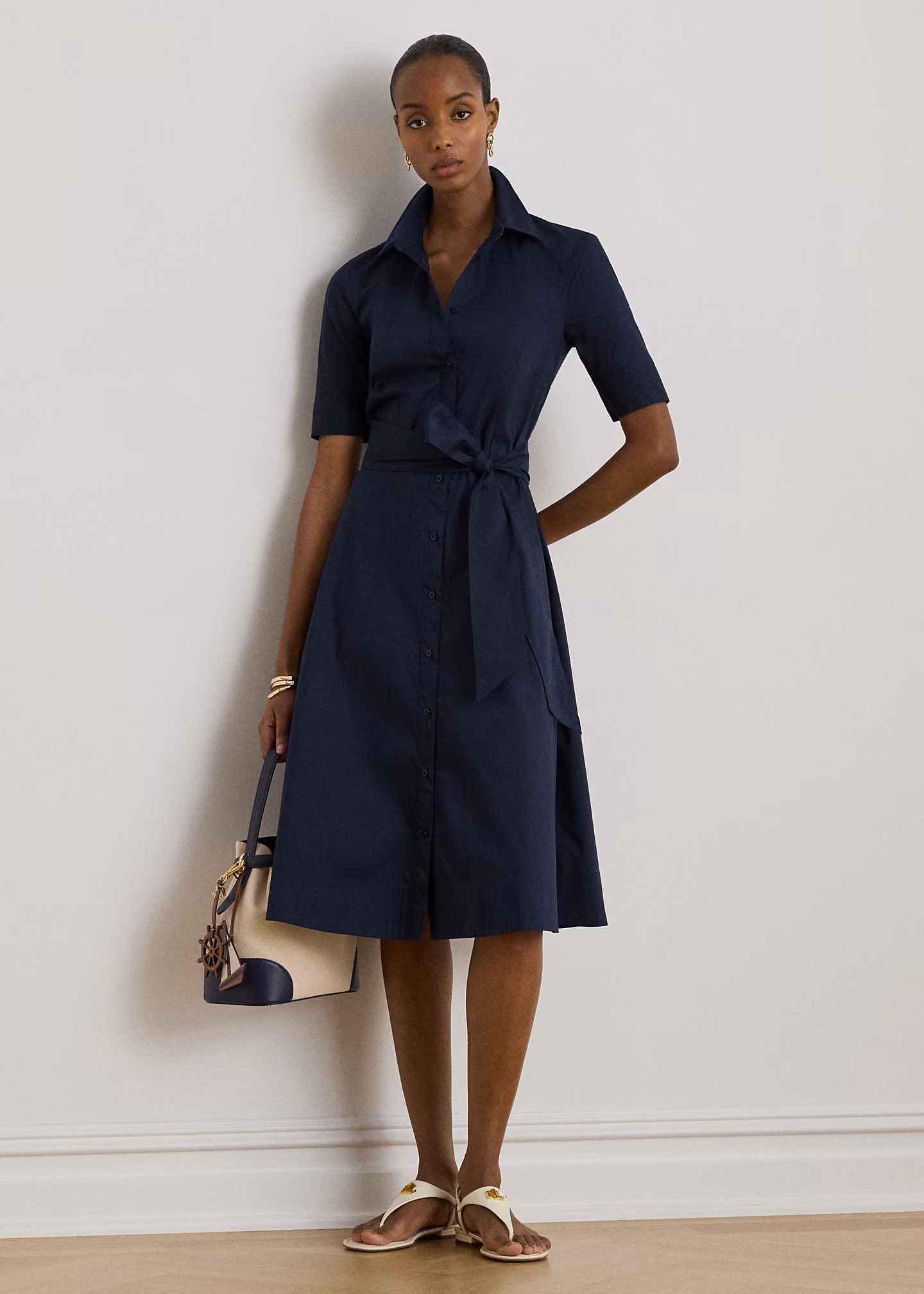 Hemdkleid mit Gürtel - RALPH LAUREN OUTLET