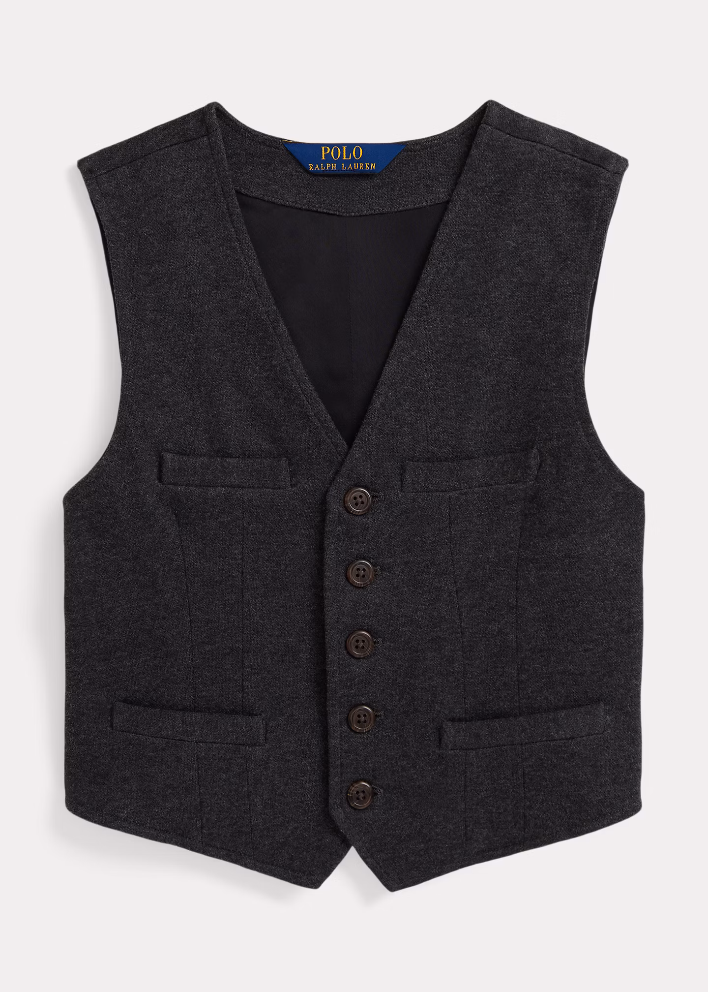 Weste aus meliertem Interlock - RALPH LAUREN OUTLET