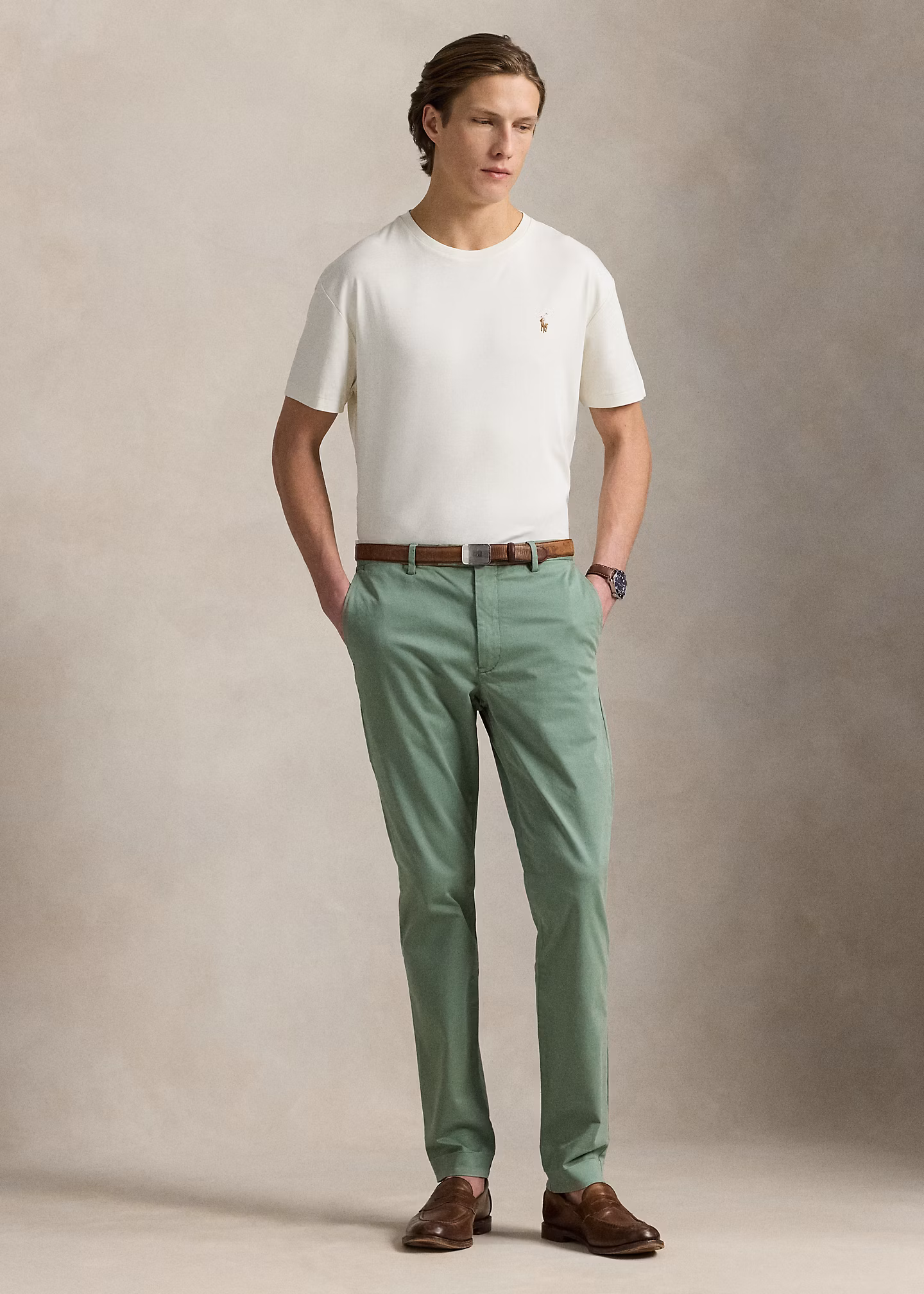 Weiches Custom-Slim-Fit T-Shirt - RALPH LAUREN OUTLET