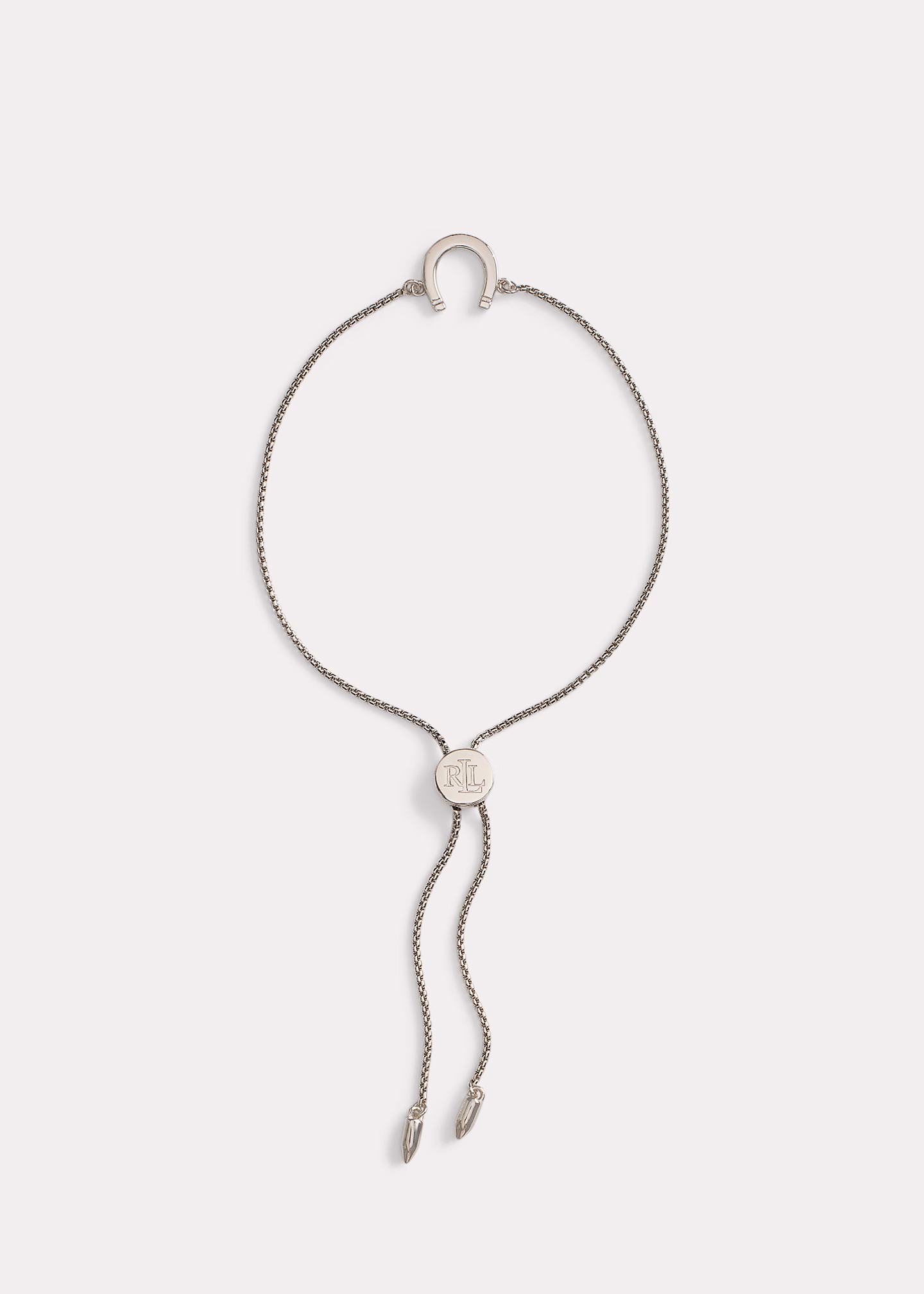 Silberarmband mit Hufeisenanhänger - RALPH LAUREN OUTLET
