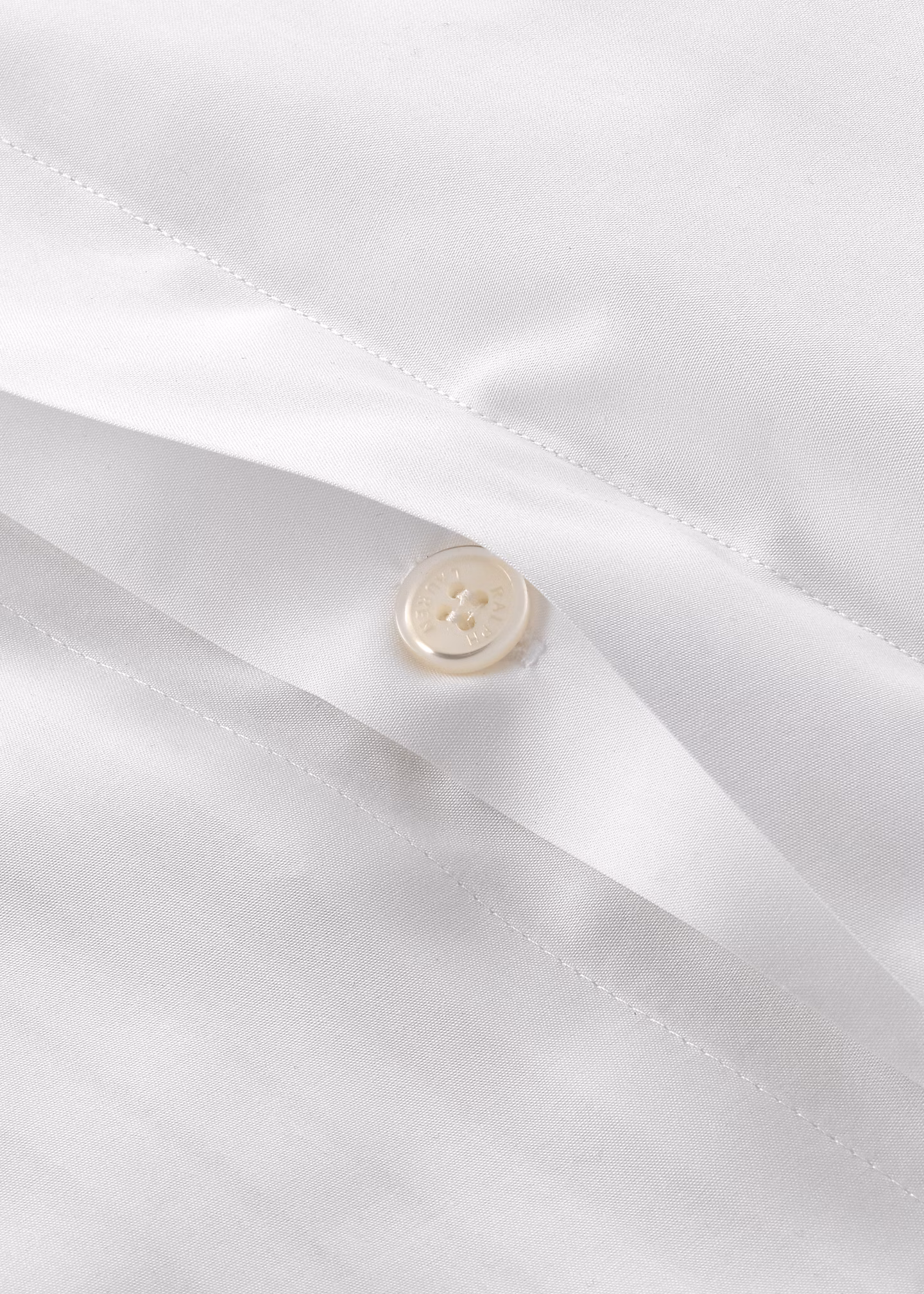 Bettbezug aus Baumwolle mit Falten - RALPH LAUREN OUTLET